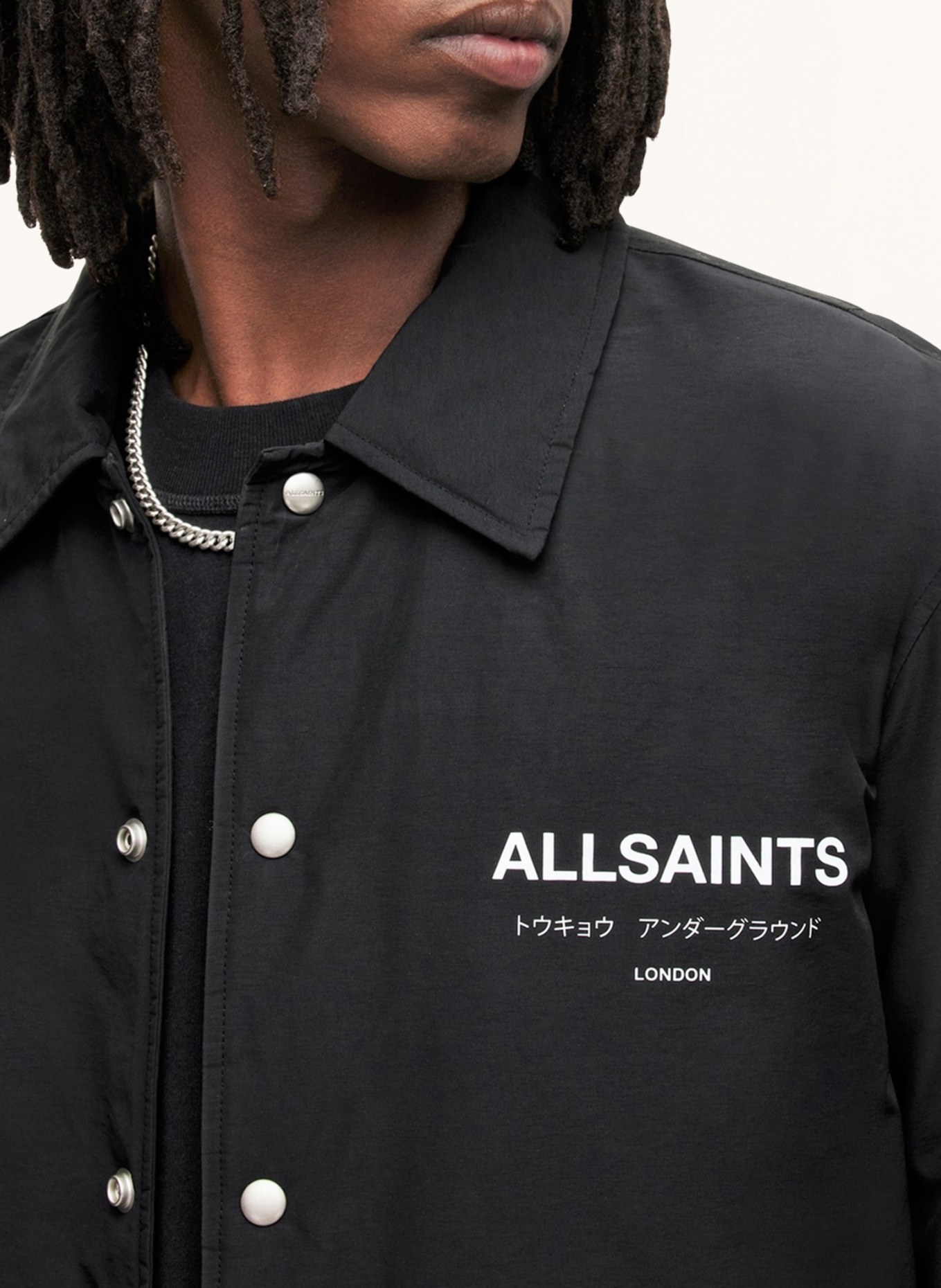 ALLSAINTS Jacket UNDRGRND, Color: BLACK (Image 4)