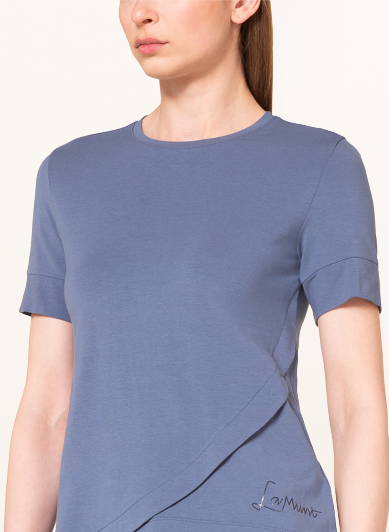 LaMunt T-shirt MARIA, Color: DARK BLUE (Image 4)