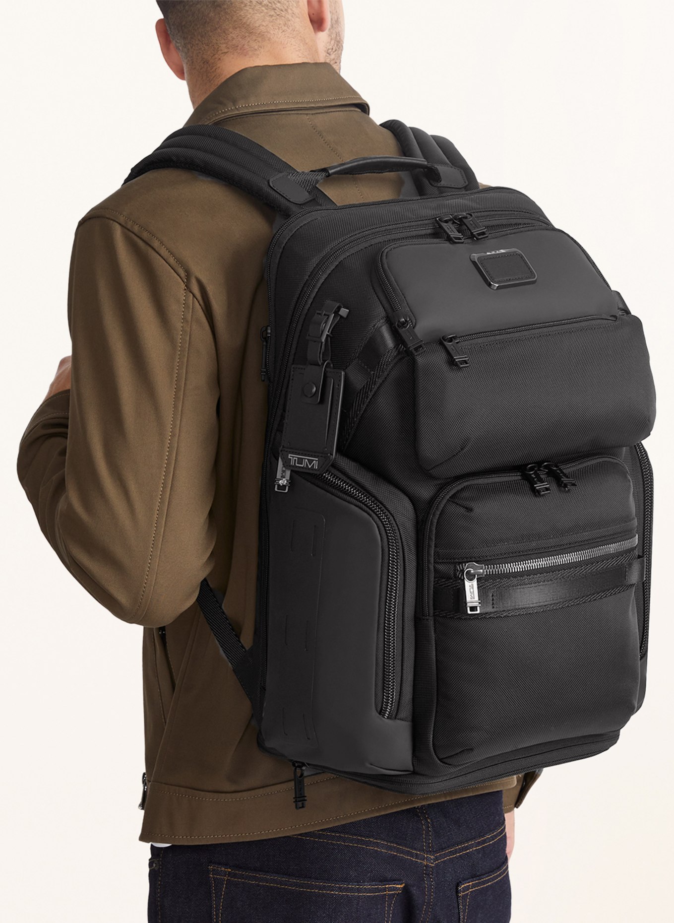 TUMI ALPHA BRAVO backpack NOMADIC with laptop compartment, Color: BLACK (Image 7)
