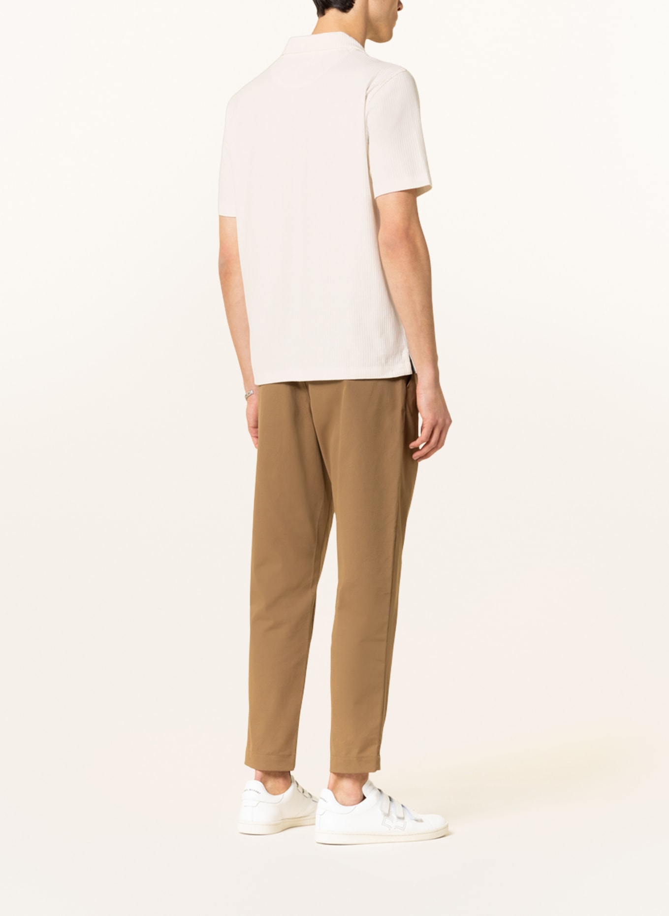 TED BAKER Jersey-Poloshirt ARKES Regular Fit, Farbe: CREME (Bild 3)
