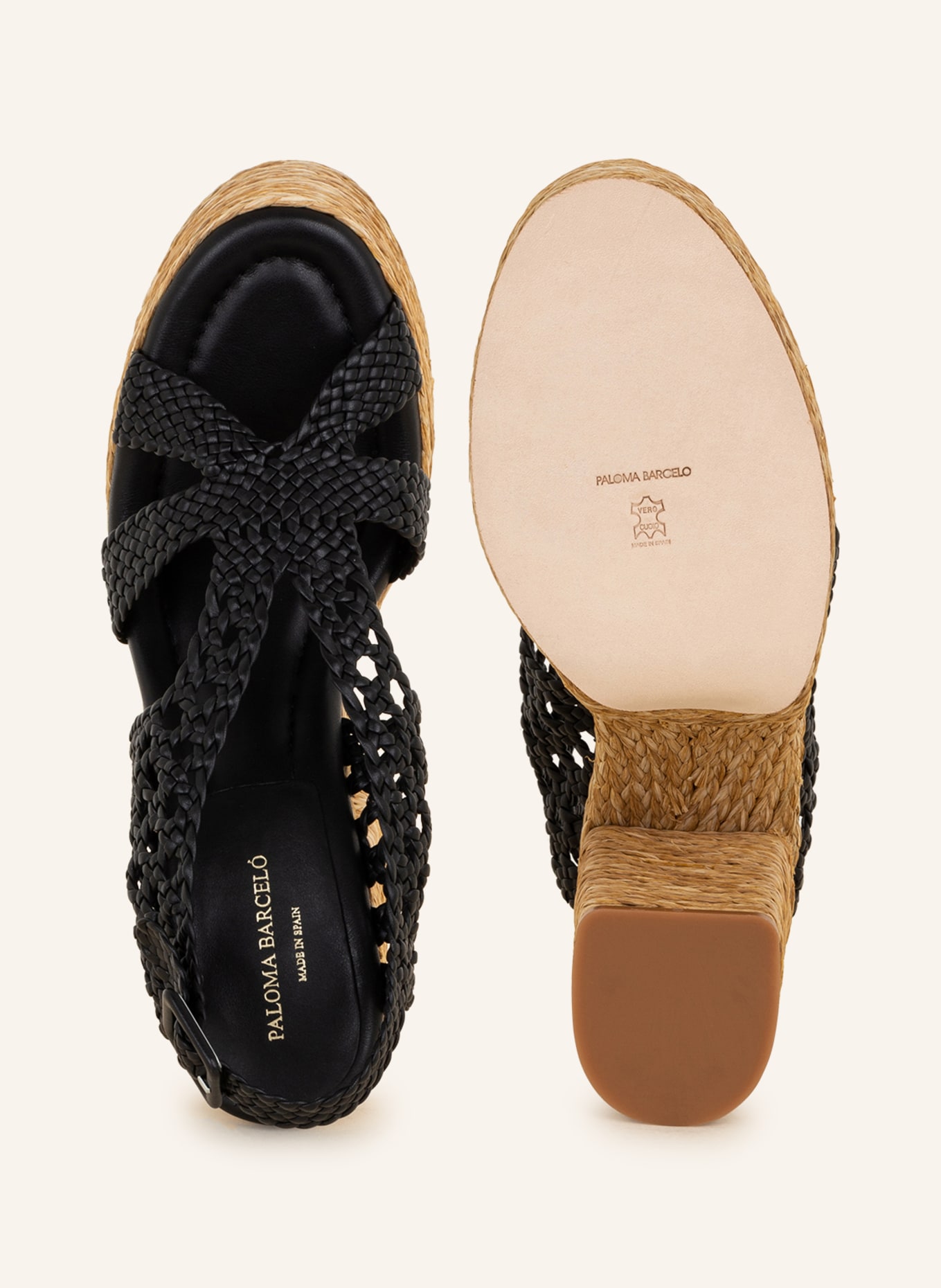 PALOMA BARCELÓ Platform sandals SARIL, Color: BLACK (Image 5)