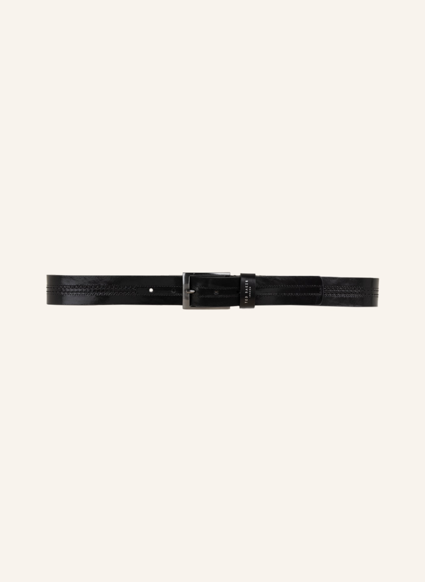 TED BAKER Leather belt CRISIC, Color: BLACK (Image 2)