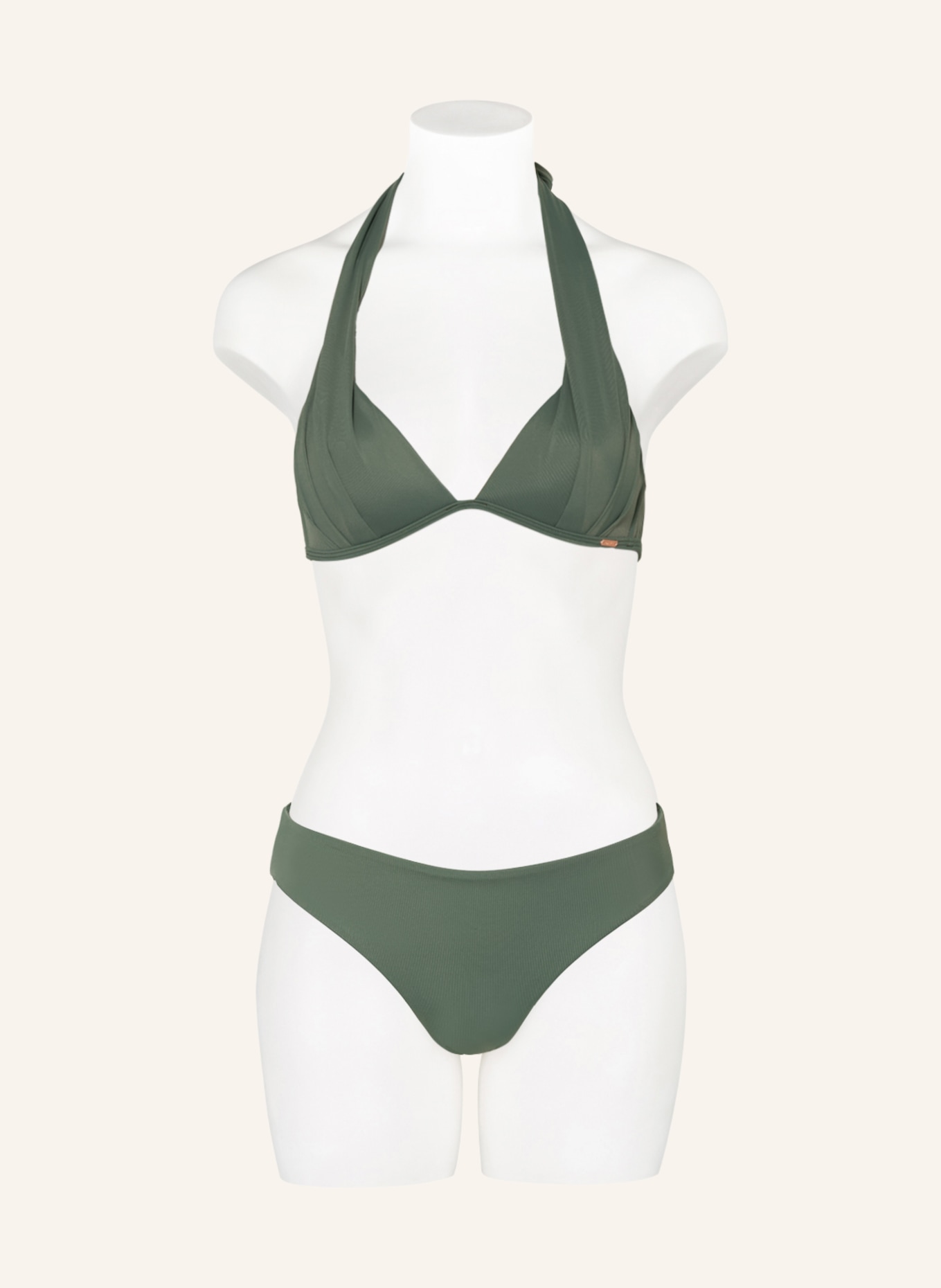 O'NEILL Halter neck bikini top SAO, Color: OLIVE (Image 2)