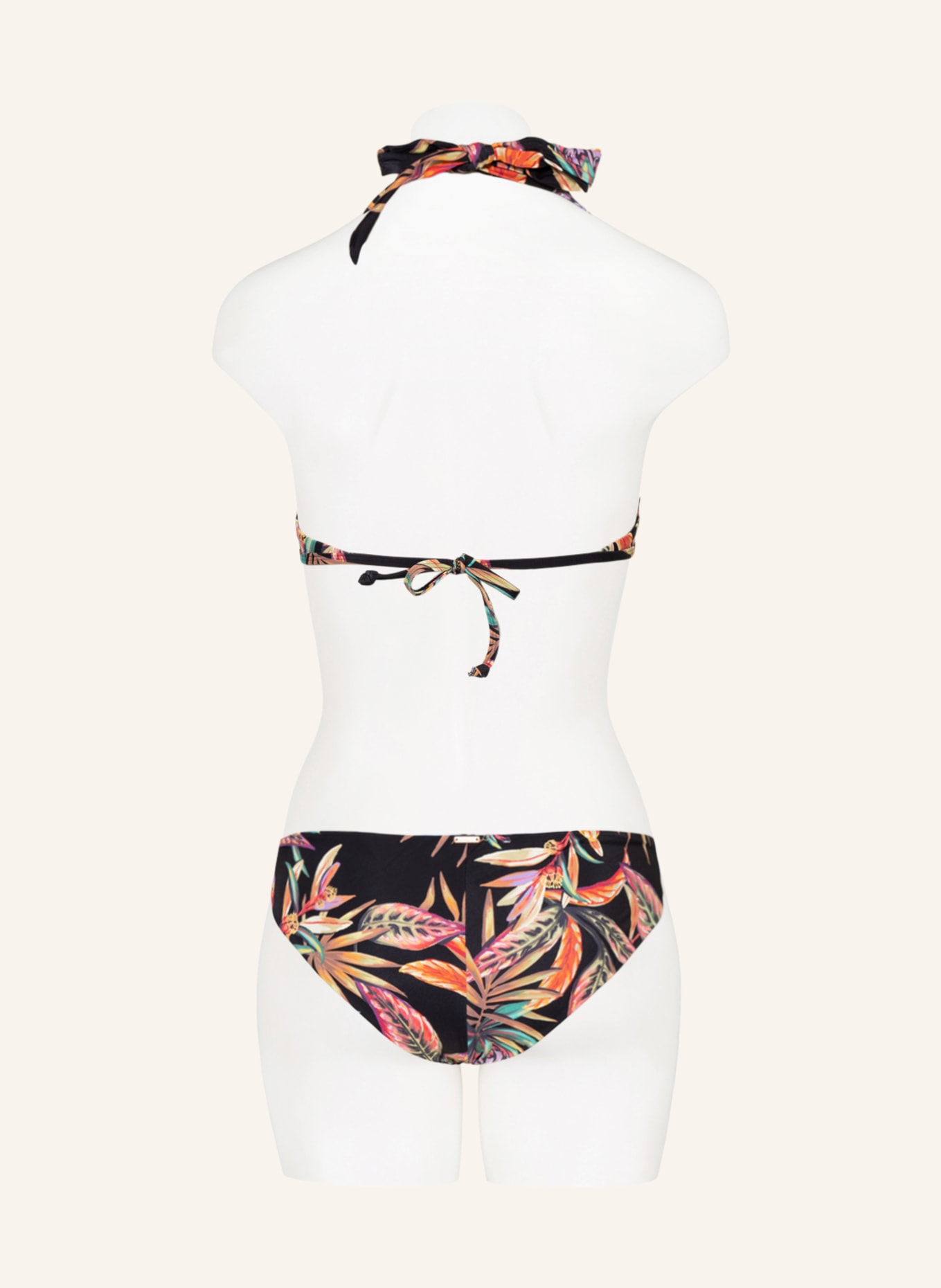 O'NEILL Basic-Bikini-Hose MAOI, Farbe: SCHWARZ/ HELLGRÜN/ HELLGELB (Bild 3)