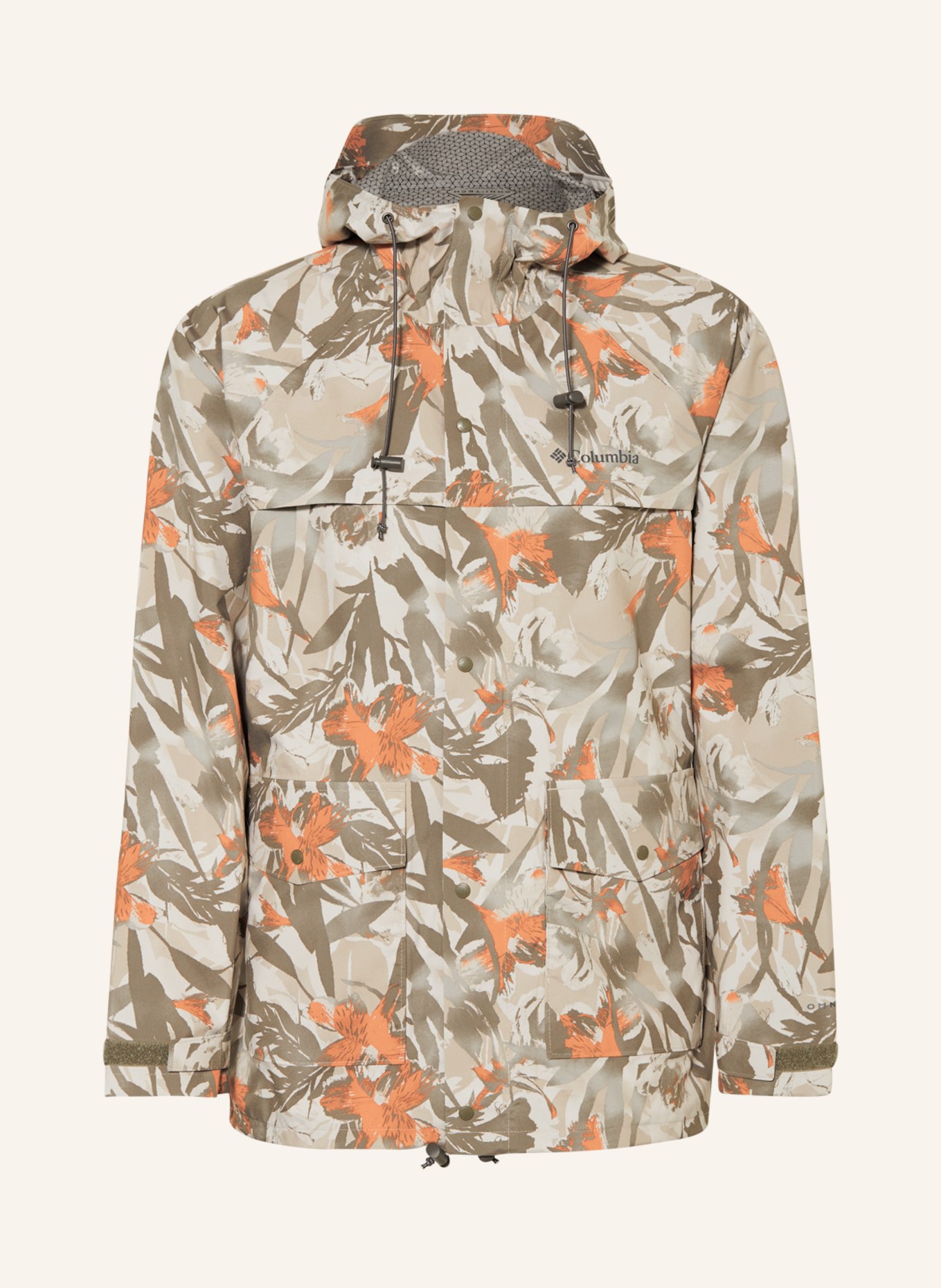 Columbia Outdoor jacket IBEX™ II, Color: BEIGE/ OLIVE/ ORANGE (Image 1)