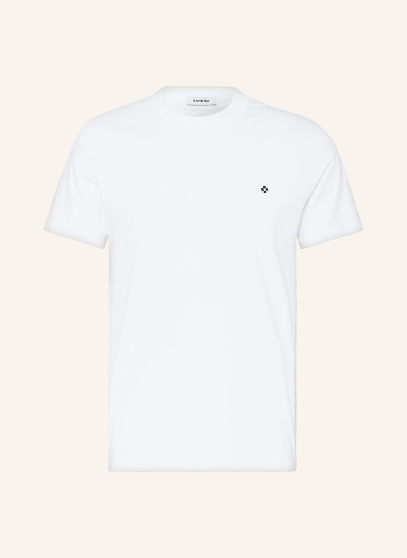 SANDRO T-shirt, Kolor: BIAŁY (Obrazek 1)