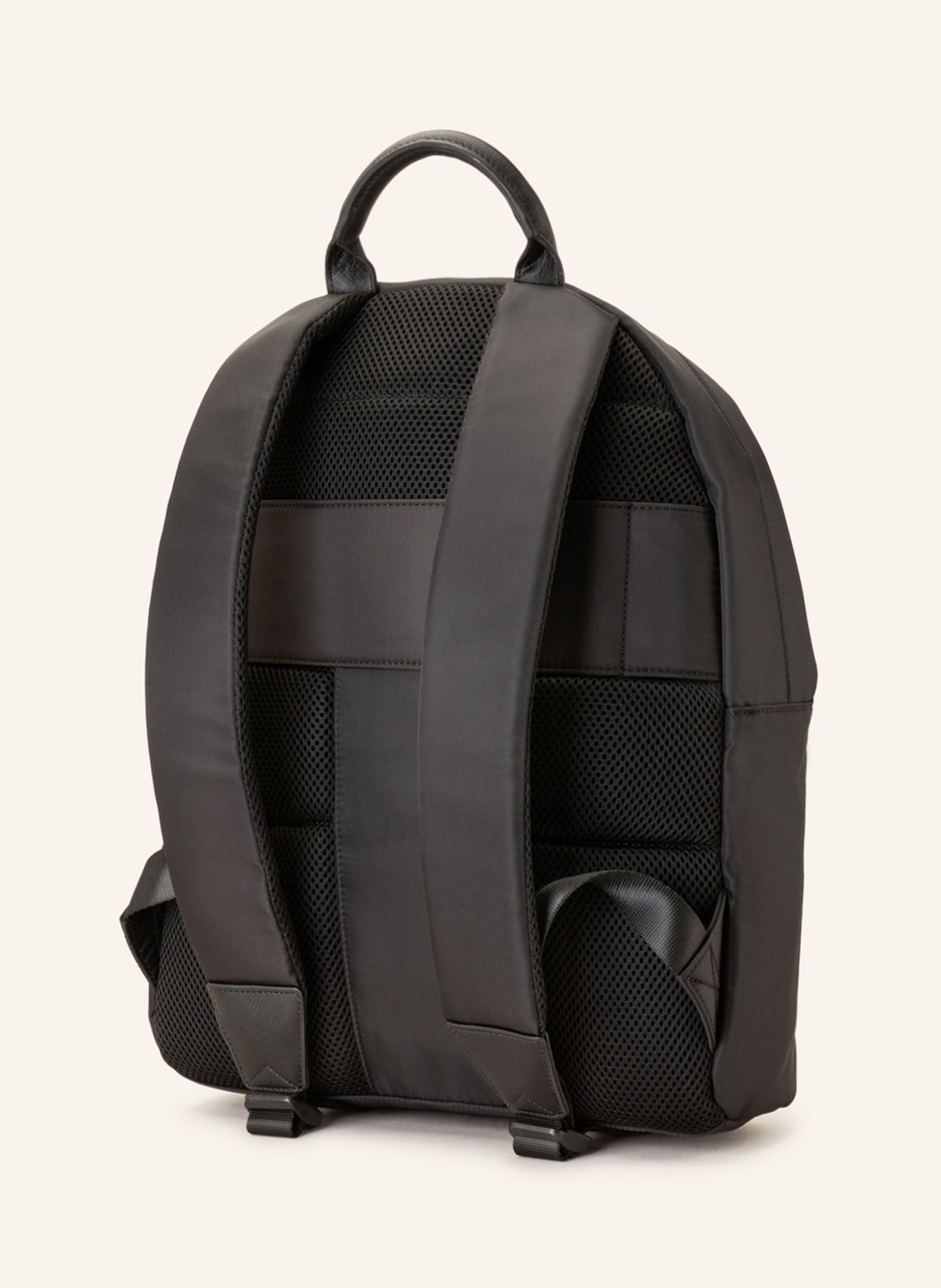 TED BAKER Backpack RUCKEN with laptop compartment, Color: BLACK/ DARK GREEN (Image 2)