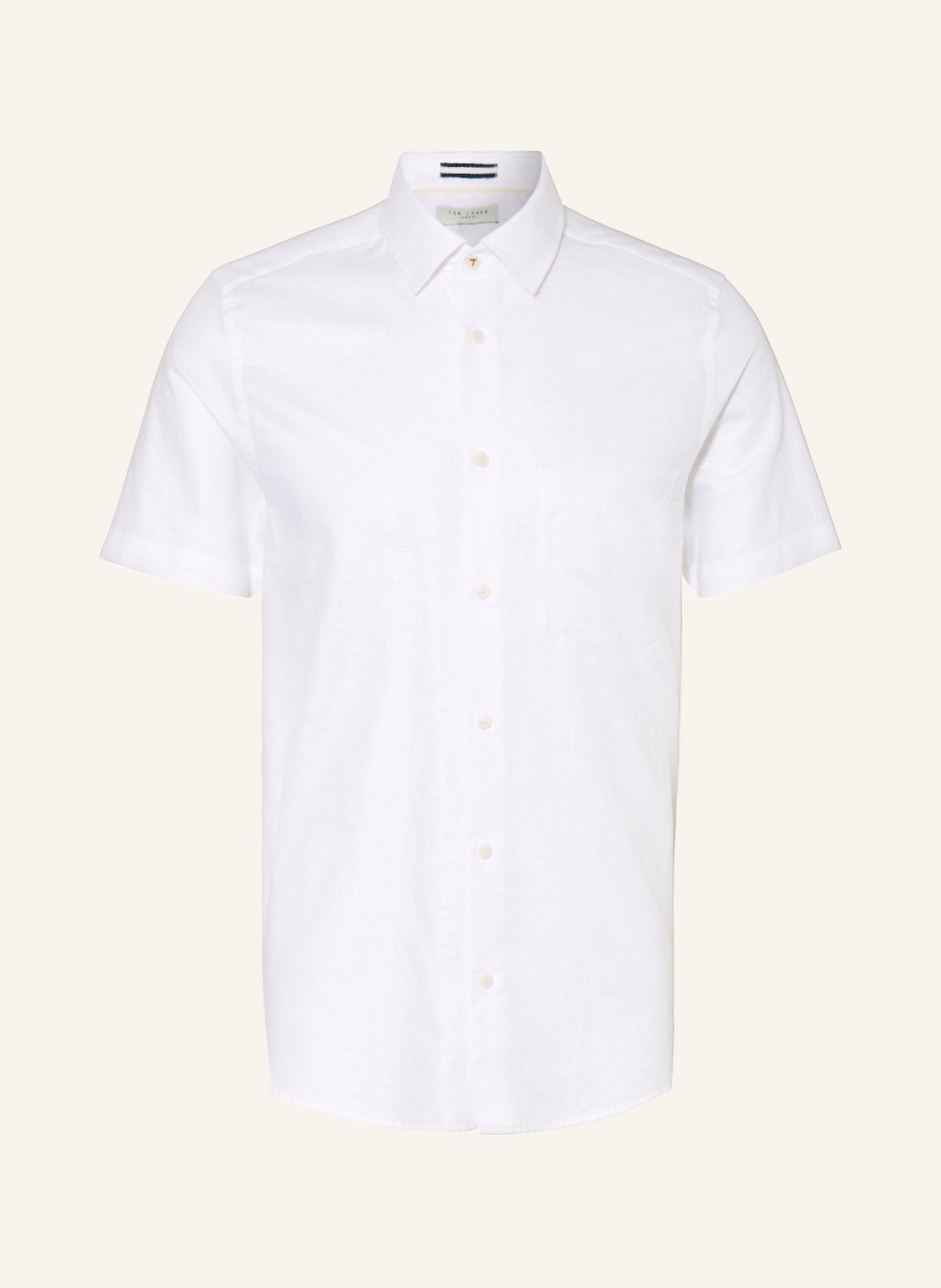 Ted baker white discount short sleeve shirt