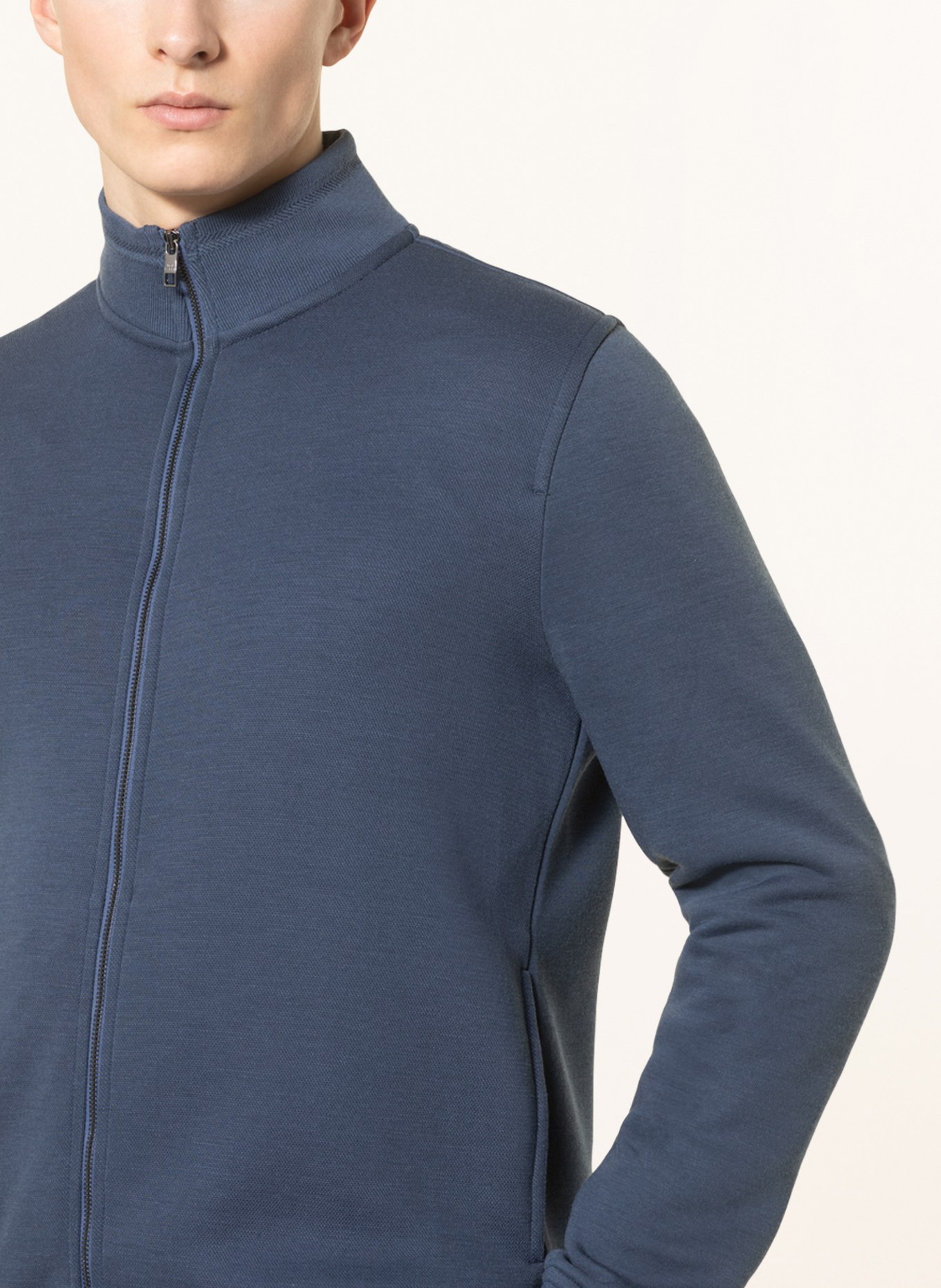 TED BAKER Sweat jacket TYMOS in blue gray