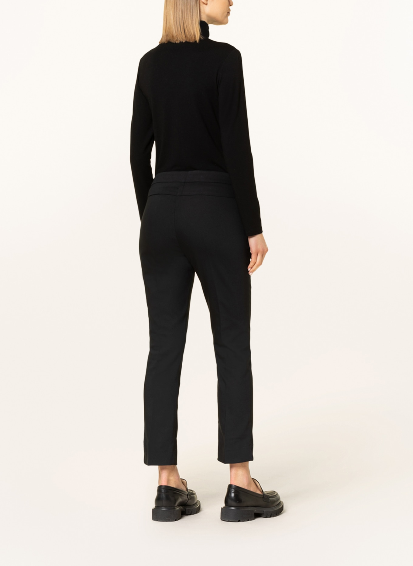 HOBBS 7/8 trousers ANNIE, Color: BLACK (Image 3)
