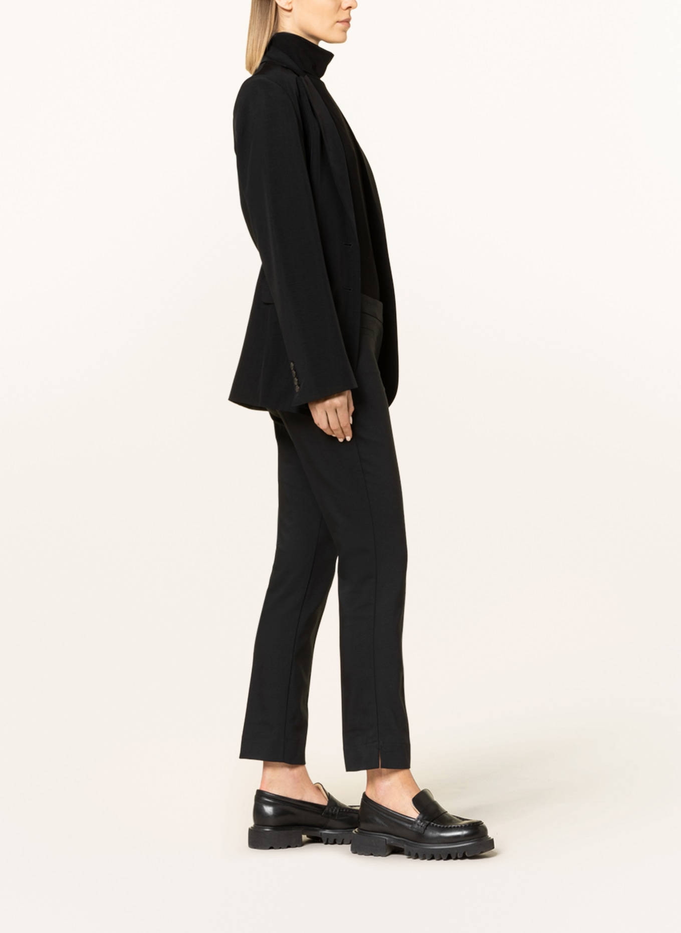 HOBBS 7/8 trousers ANNIE, Color: BLACK (Image 4)