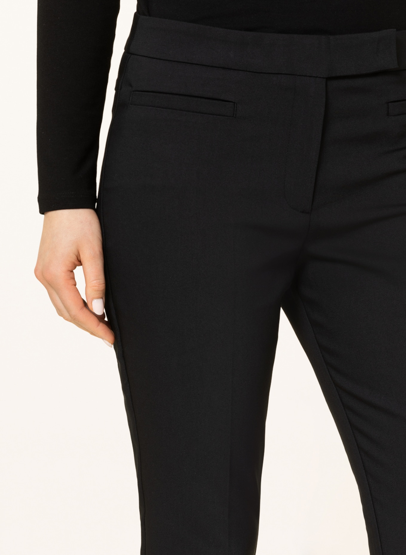 HOBBS 7/8 trousers ANNIE, Color: BLACK (Image 5)