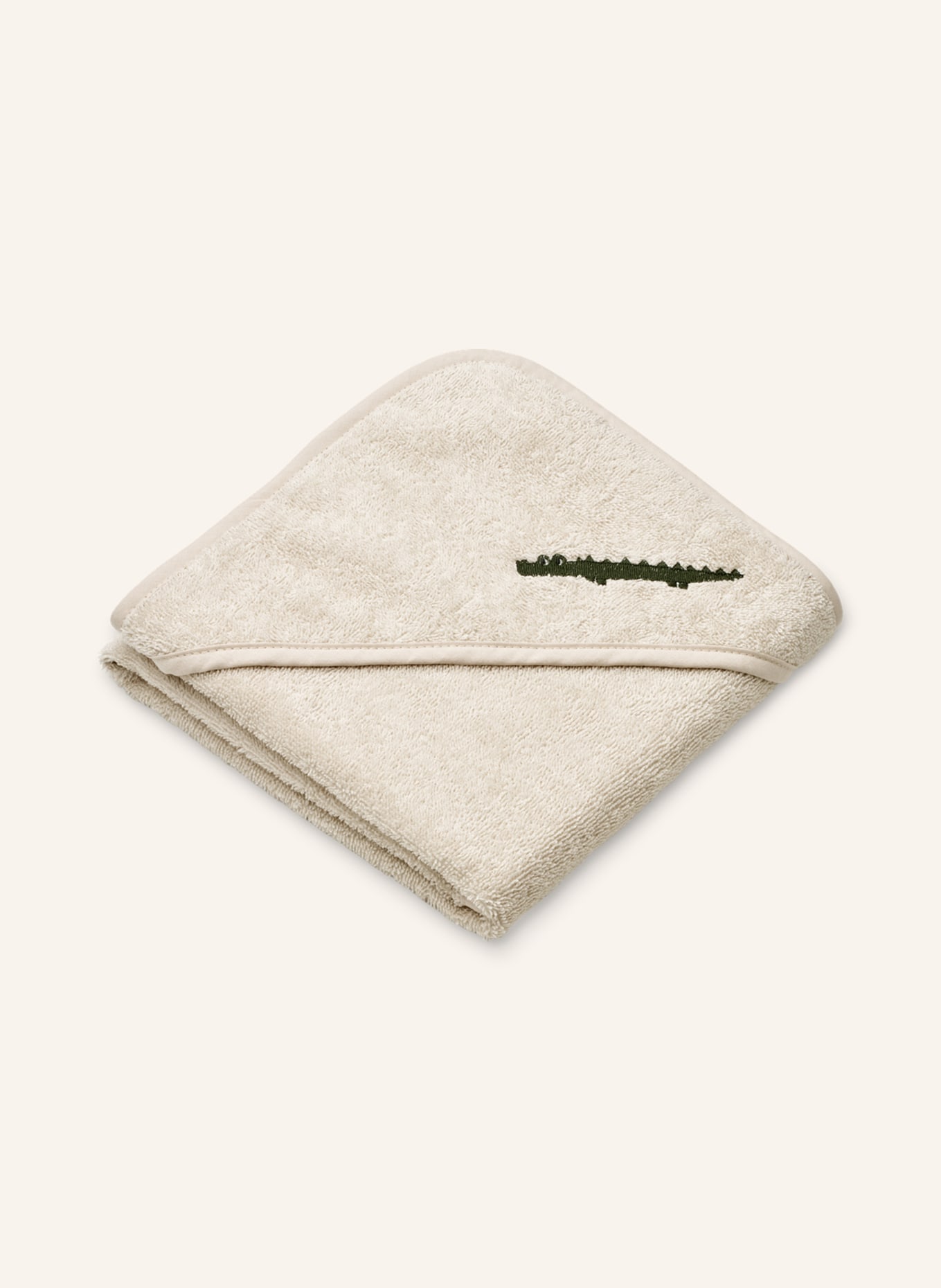 LIEWOOD Ręcznik z kapturem BATU, Kolor: KREMOWY (Obrazek 1)