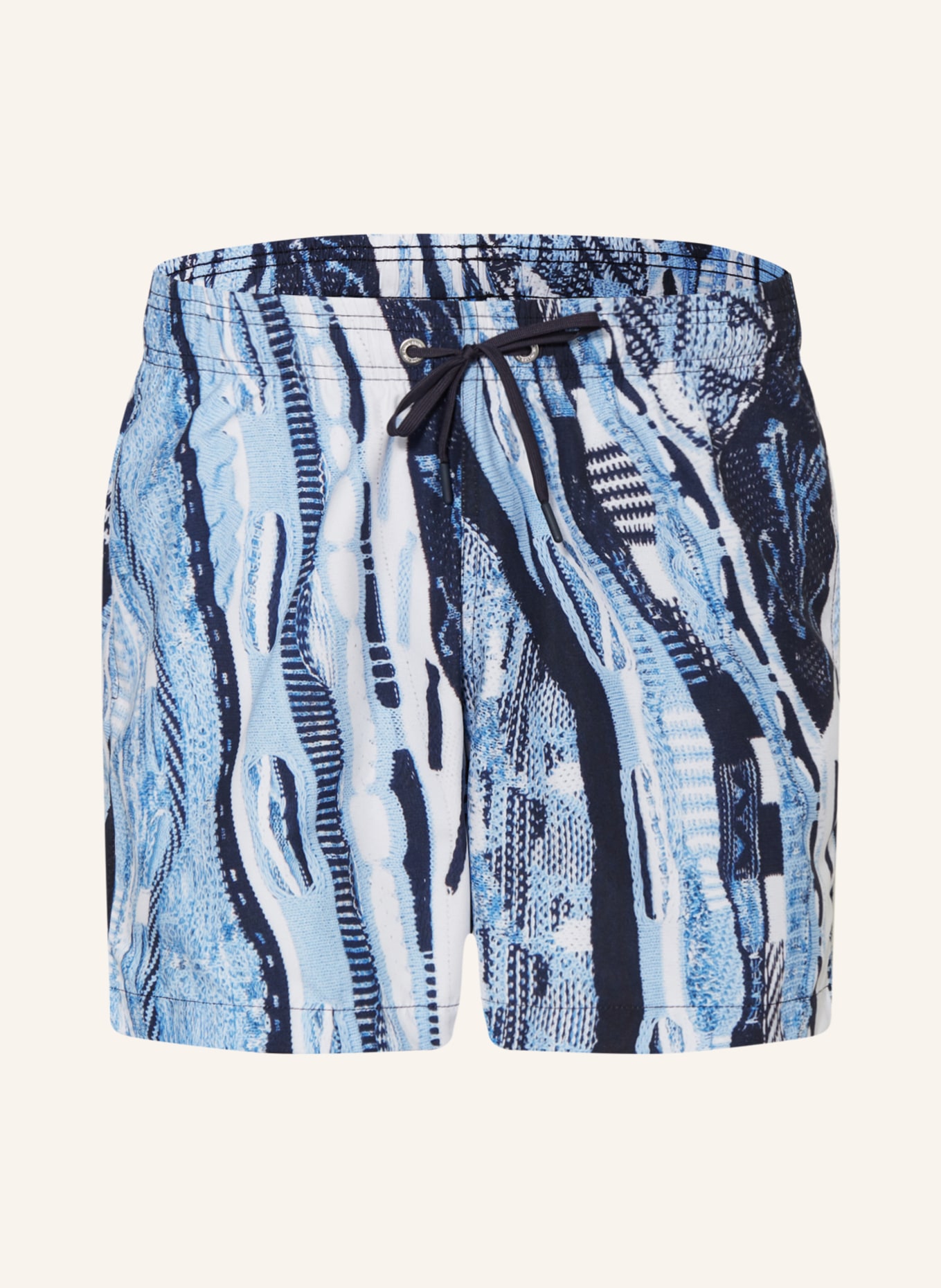 CARLO COLUCCI Swim shorts, Color: DARK BLUE/ LIGHT BLUE/ WHITE (Image 1)