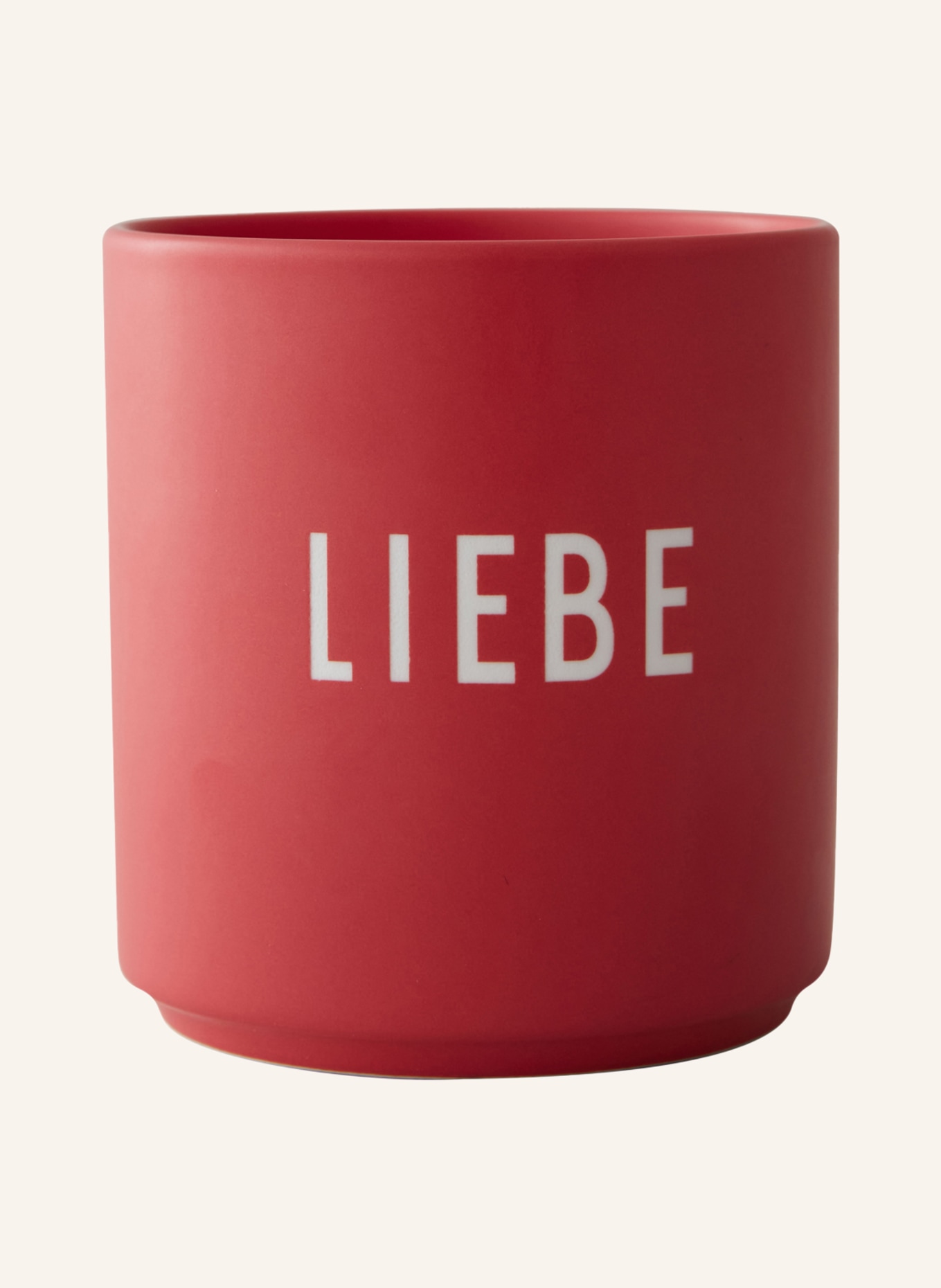 DESIGN LETTERS Mugs, Color: RED (Image 1)