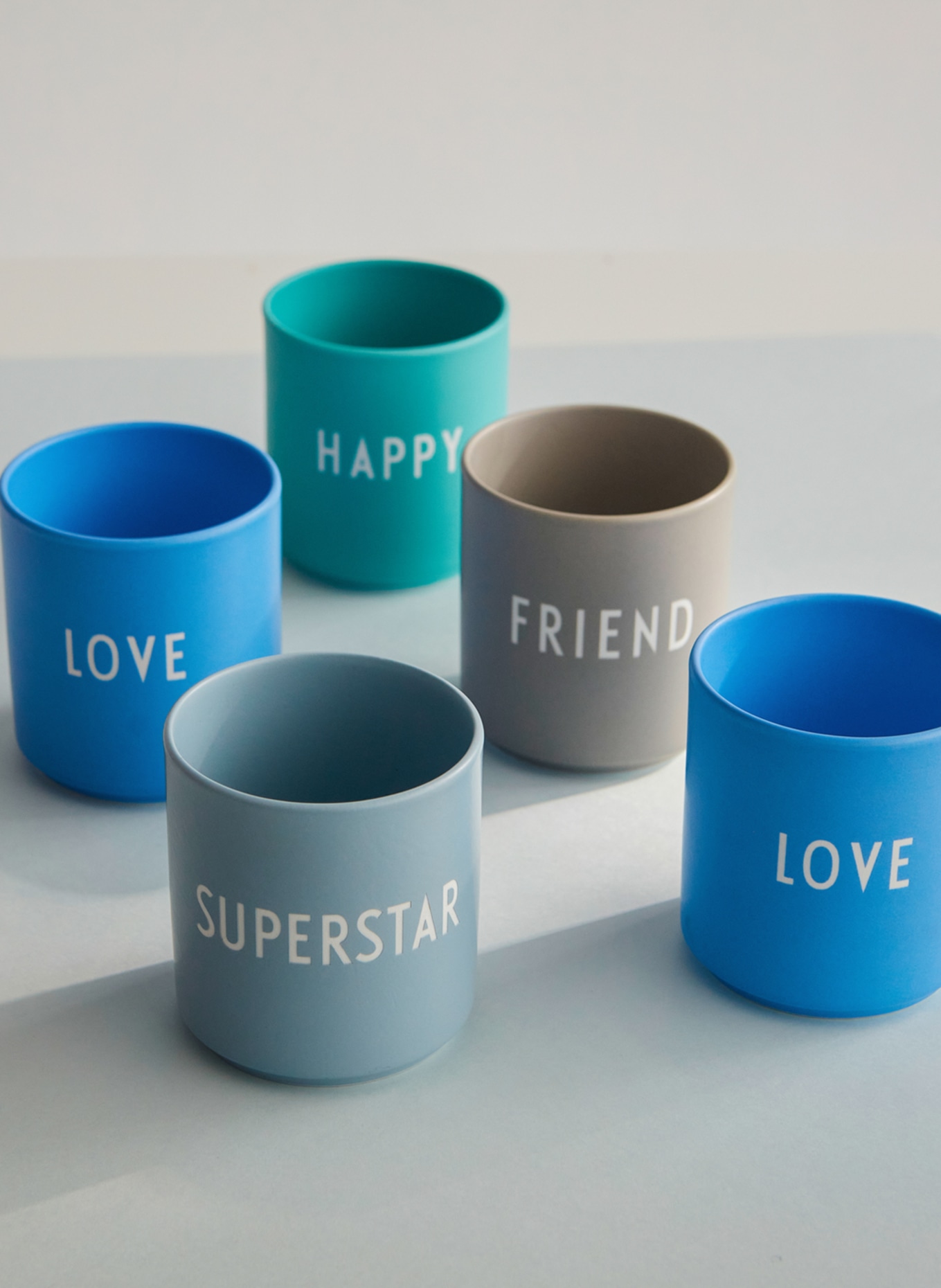 DESIGN LETTERS Cup LOVE, Color: BLUE (Image 2)