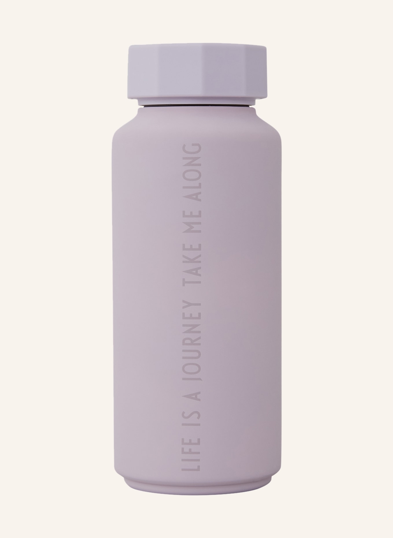 DESIGN LETTERS Insulated bottle GRNBLIFEIS, Color: PURPLE (Image 1)