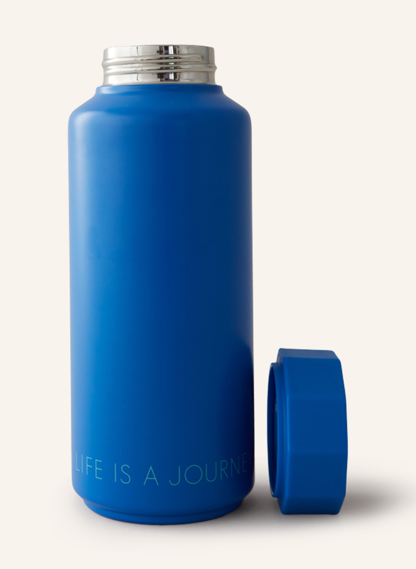 DESIGN LETTERS Isolierflasche GRNBLIFEIS, Farbe: BLAU (Bild 2)