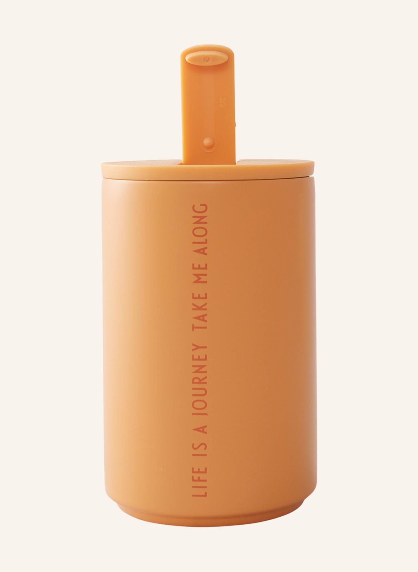 DESIGN LETTERS Thermos mug MOM, Color: ORANGE (Image 2)