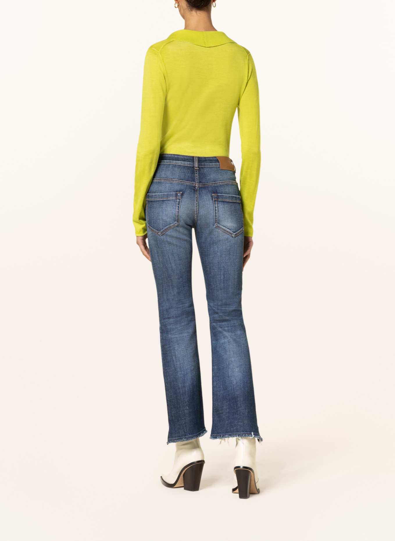 DOROTHEE SCHUMACHER Flared jeans, Color: 876 denim (Image 3)