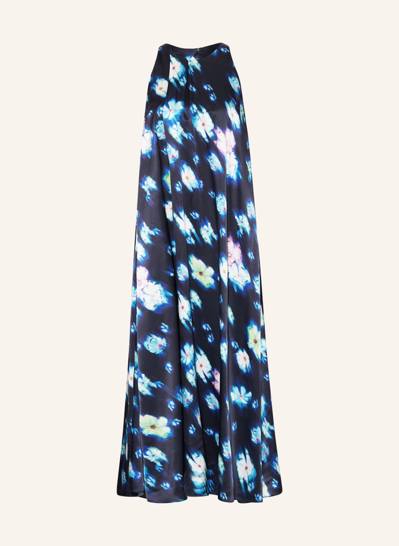 DOROTHEE SCHUMACHER Kleid mit Cut-out, Farbe: DUNKELBLAU/ TÜRKIS/ WEISS(Bild null)