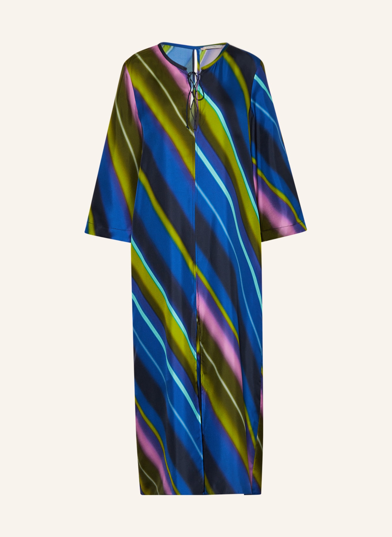 DOROTHEE SCHUMACHER Kaftan with 3/4 sleeves, Color: BLUE/ OLIVE/ TURQUOISE (Image 1)