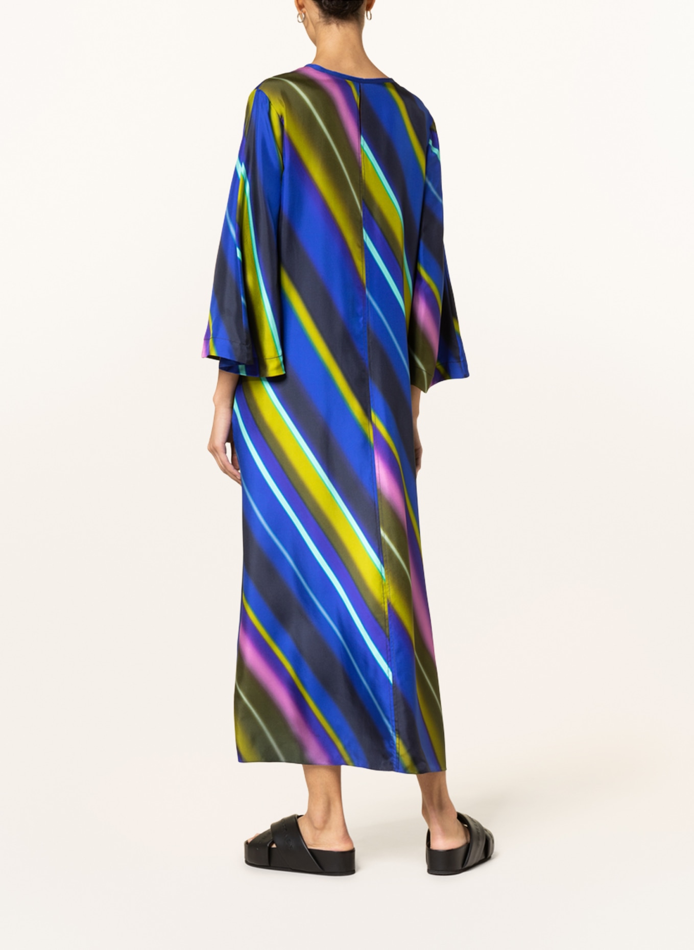 DOROTHEE SCHUMACHER Kaftan with 3/4 sleeves, Color: BLUE/ OLIVE/ TURQUOISE (Image 3)