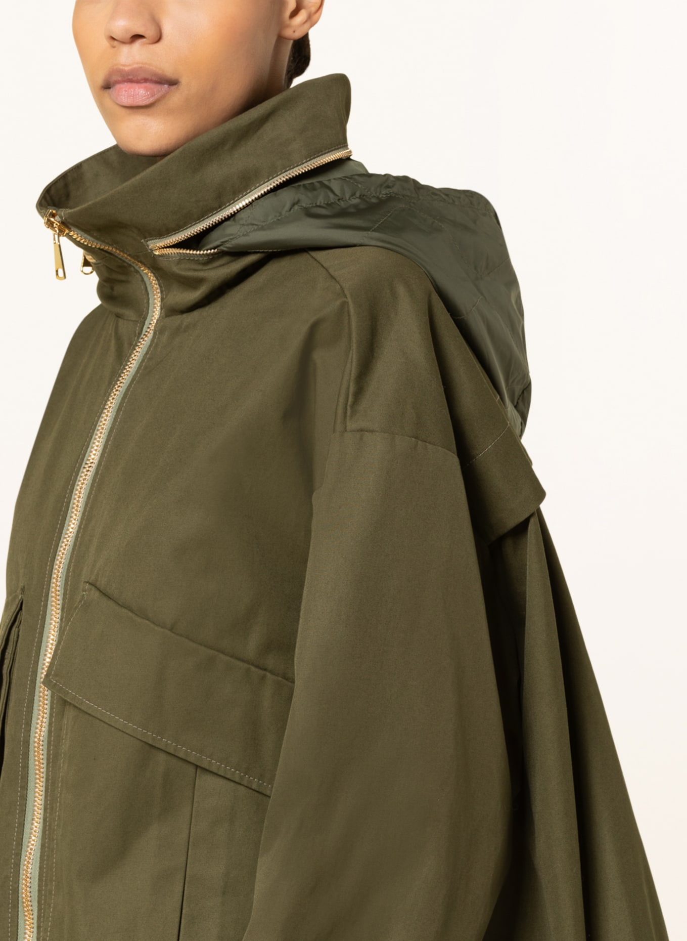 Hooded cheap field jacket