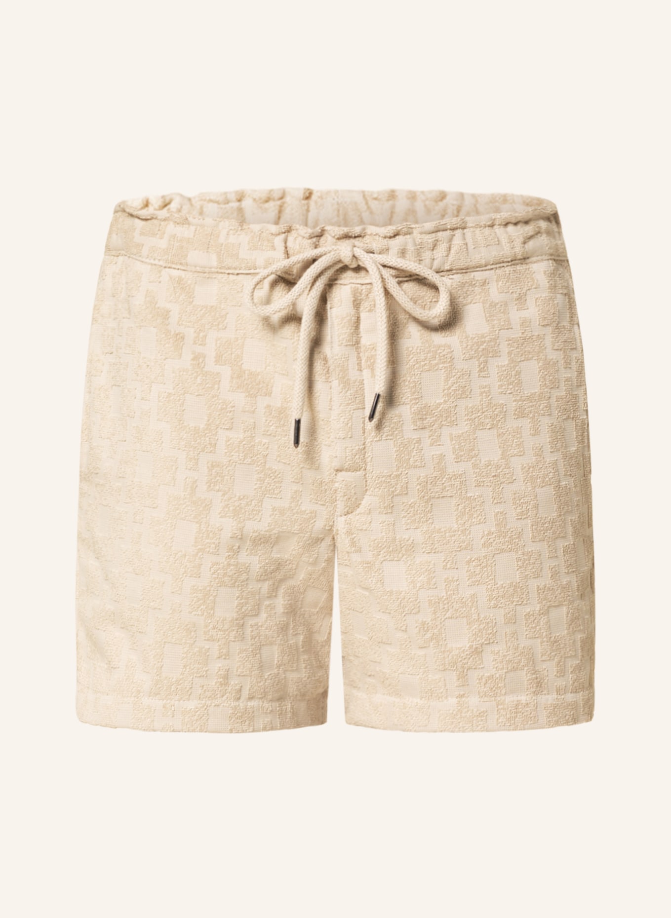 OAS Terry cloth shorts MACHU, Color: BEIGE (Image 1)