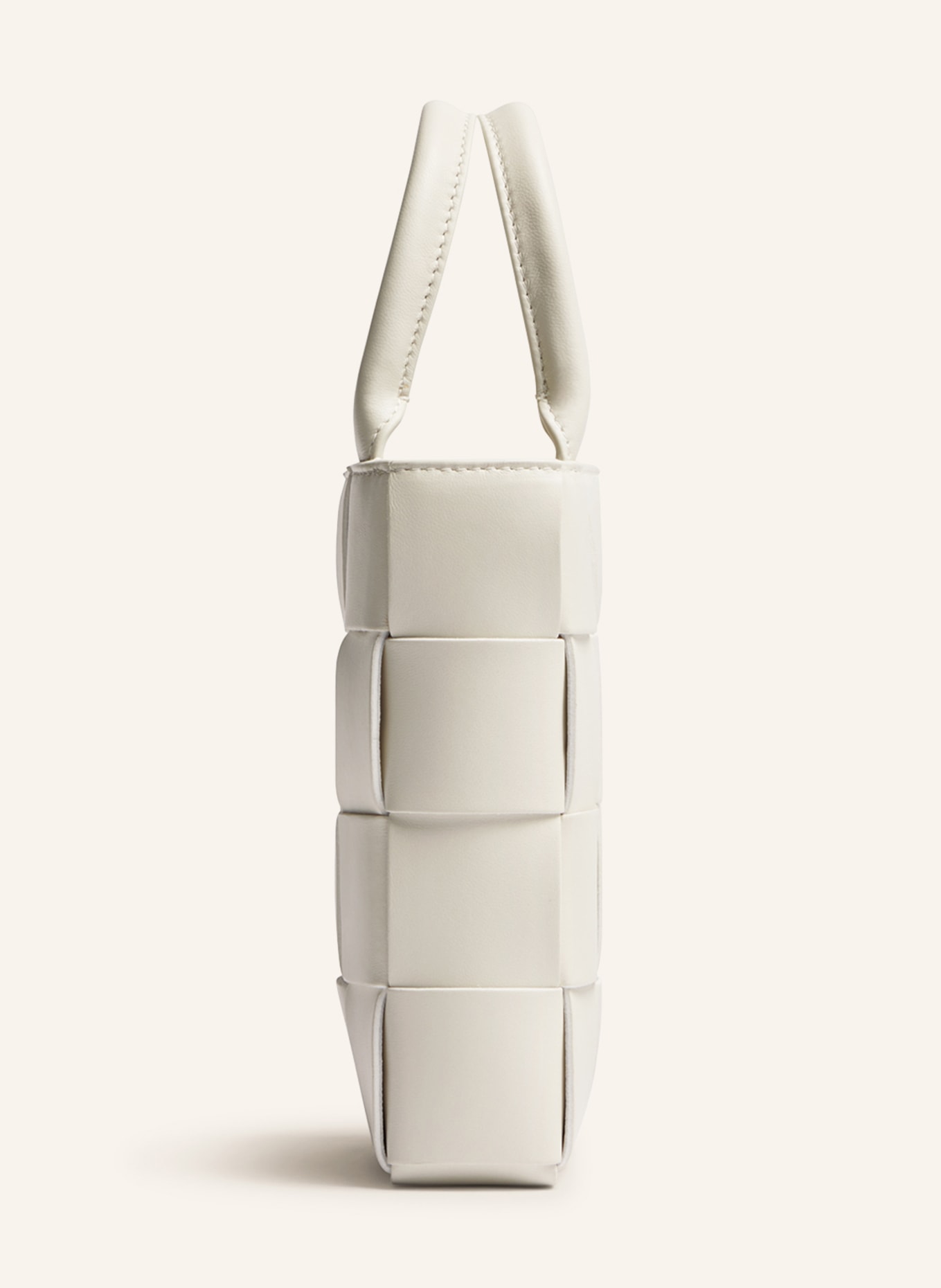 BOTTEGA VENETA Handtasche MINI CASSETTE TOTE, Farbe: WHITE (Bild 3)