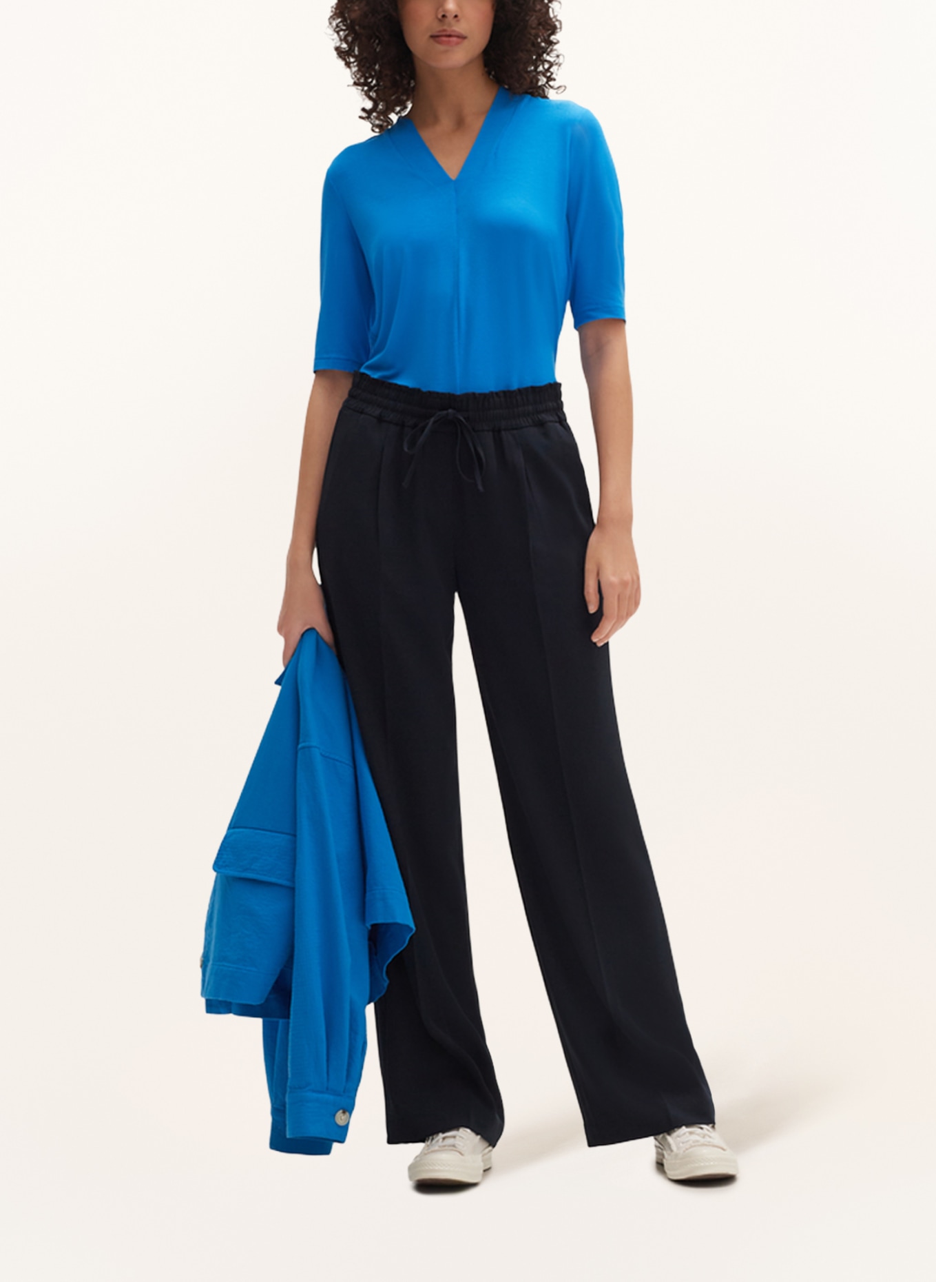 OPUS Shirt blouse SADJA, Color: BLUE (Image 2)