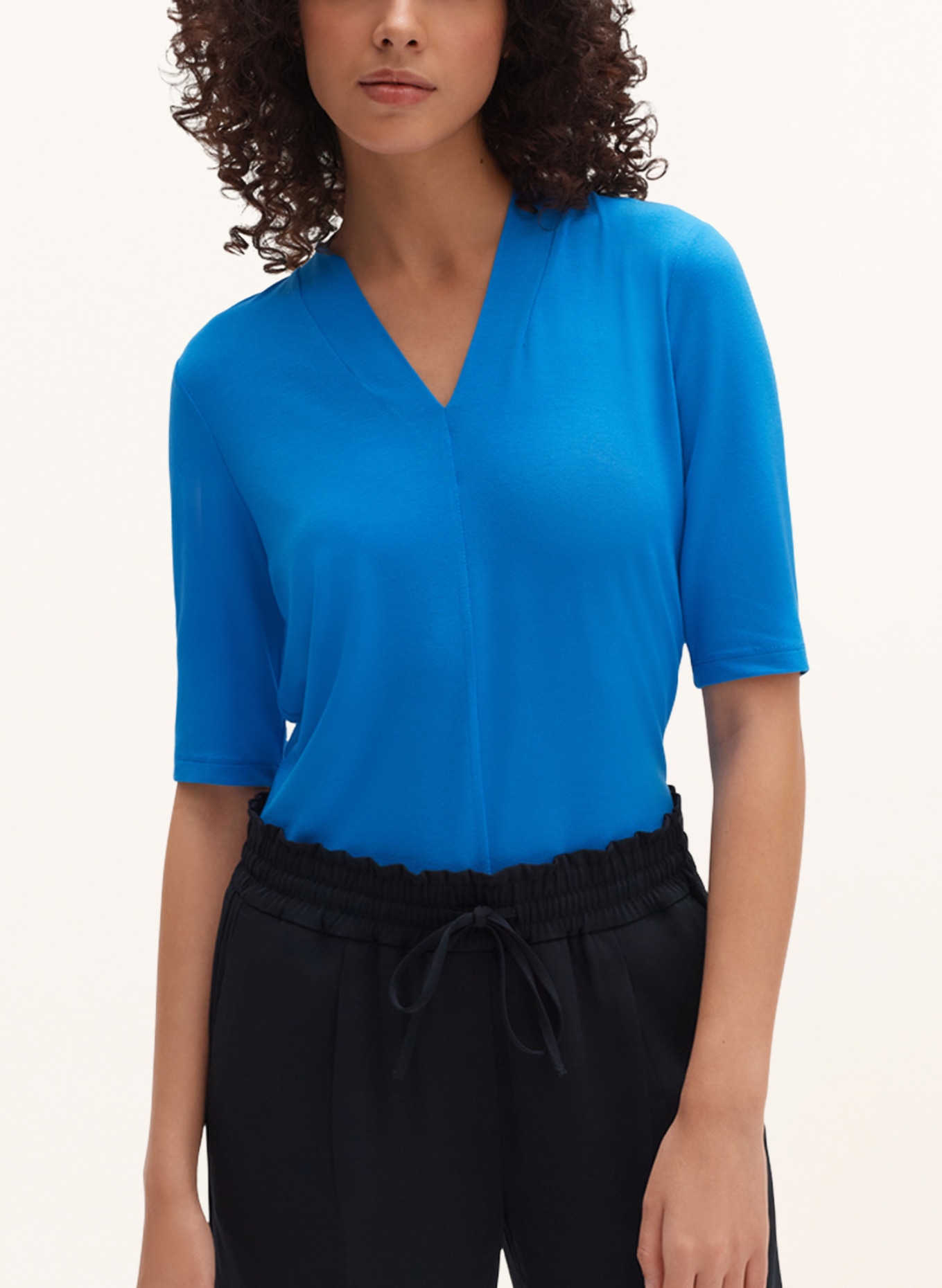 OPUS Shirt blouse SADJA, Color: BLUE (Image 4)