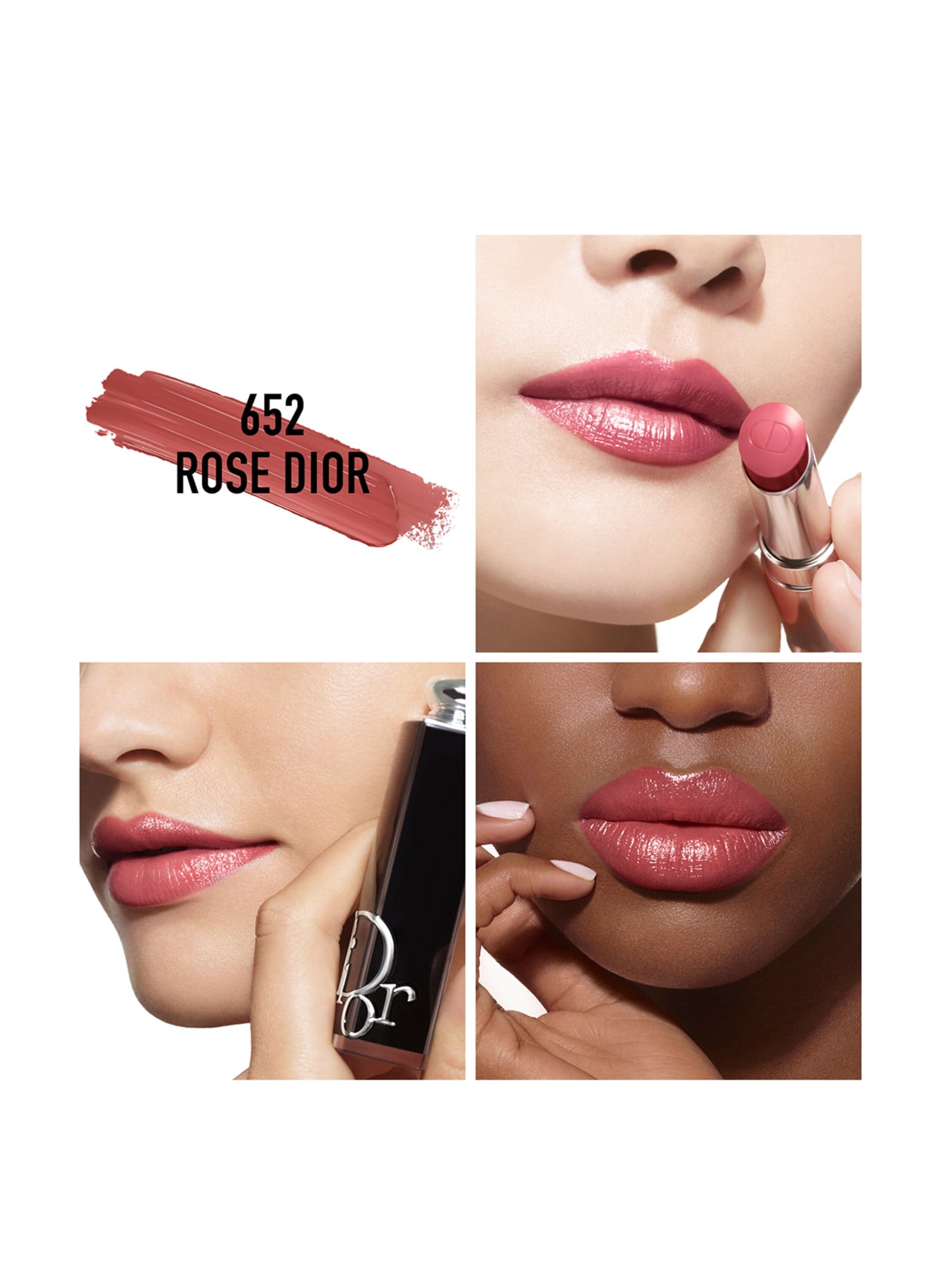 DIOR DIOR ADDICT: 652 ROSE DIOR