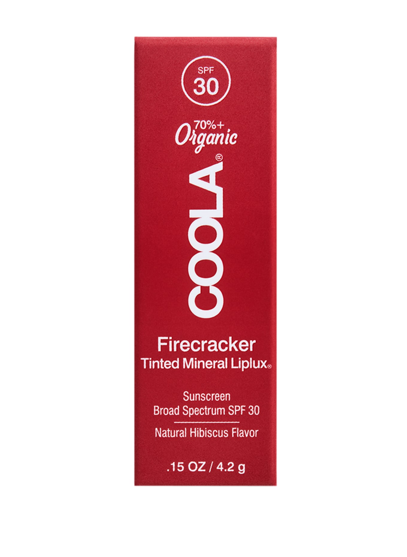 COOLA MINERAL LIPLUX SPF30: FIRECRACKER