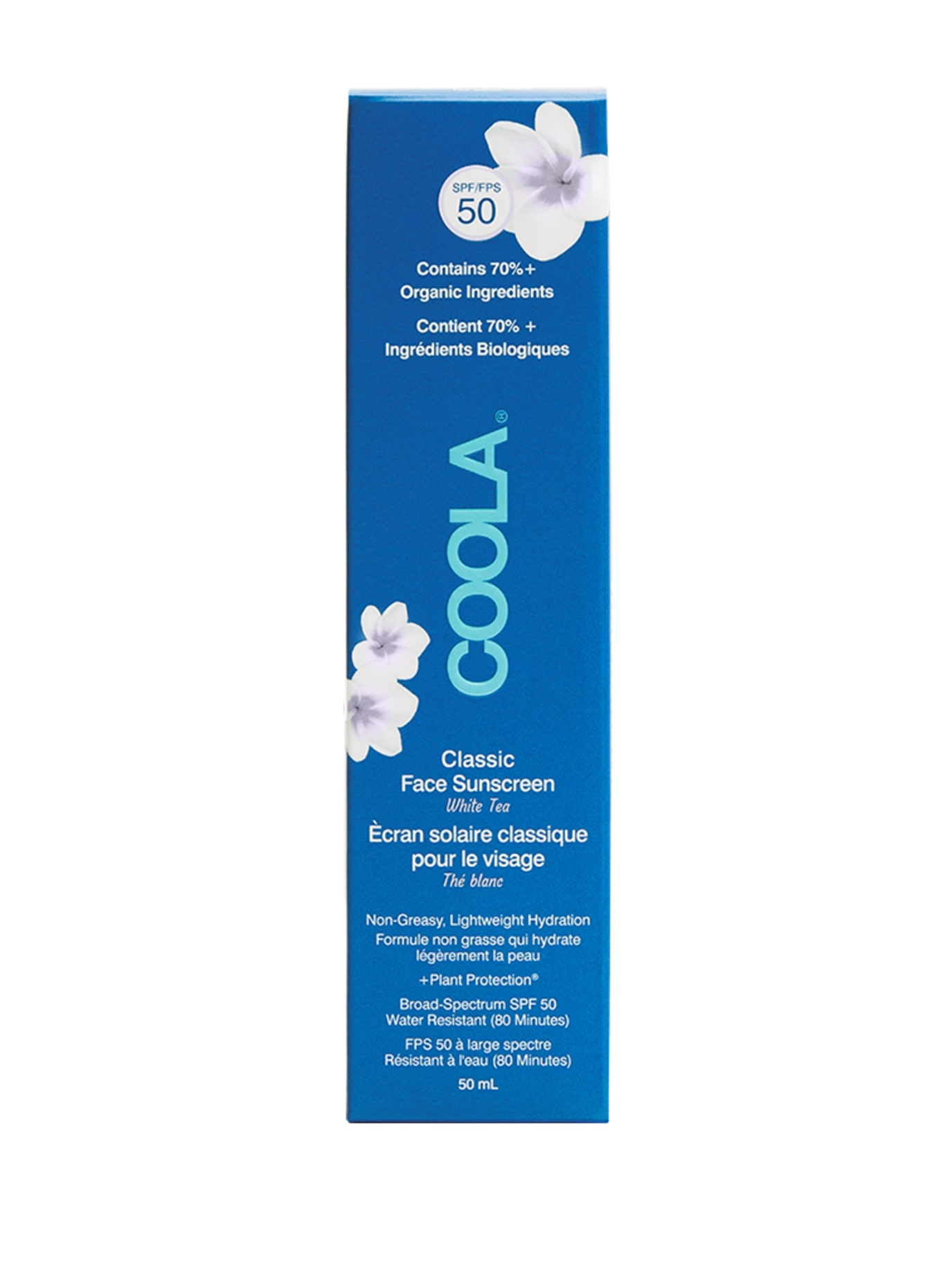 COOLA CLASSIC FACE LOTION WHITE TEA SPF 50 (Obrazek 2)