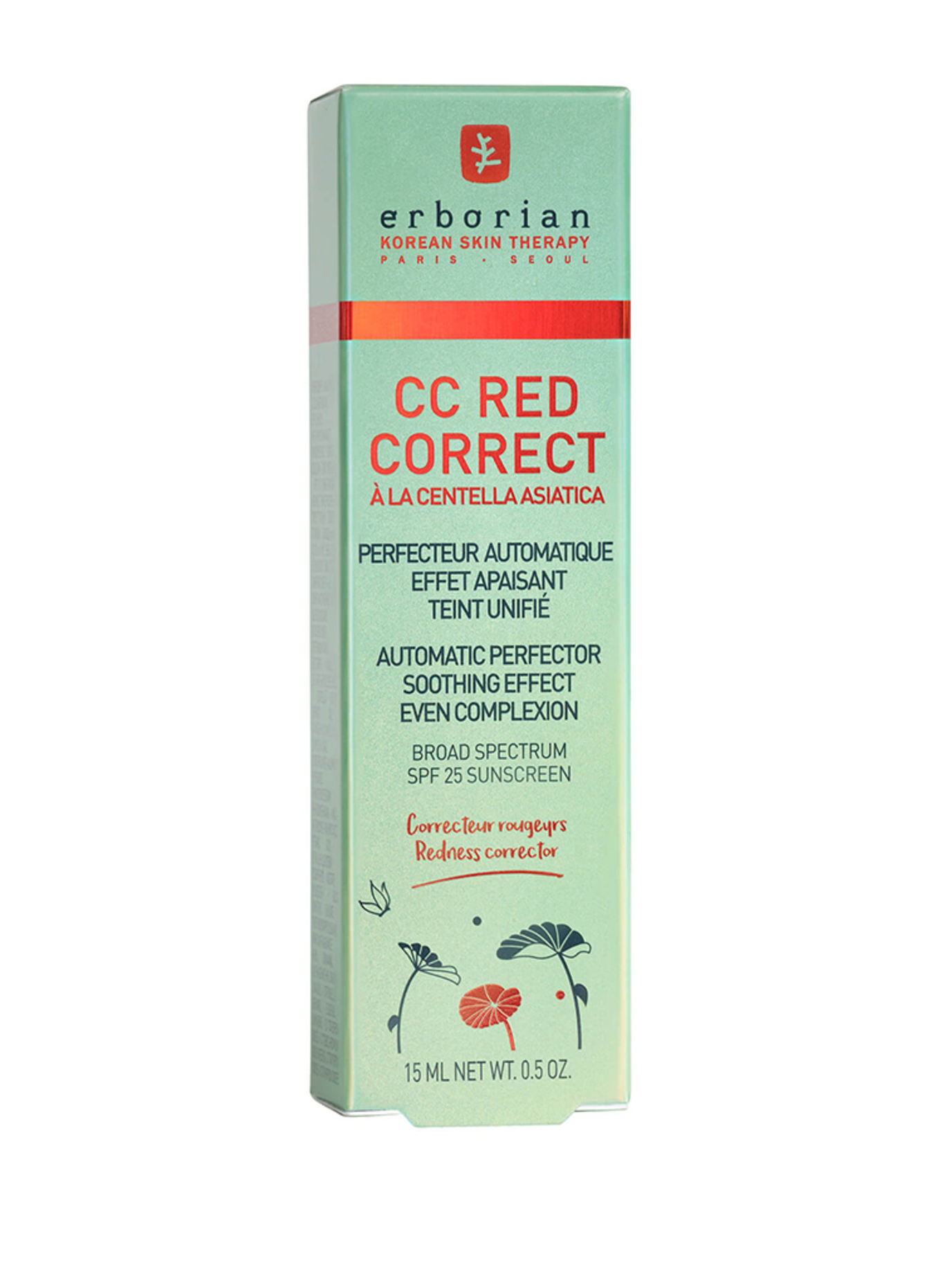 erborian CC RED CORRECT CREAM (Obrazek 2)