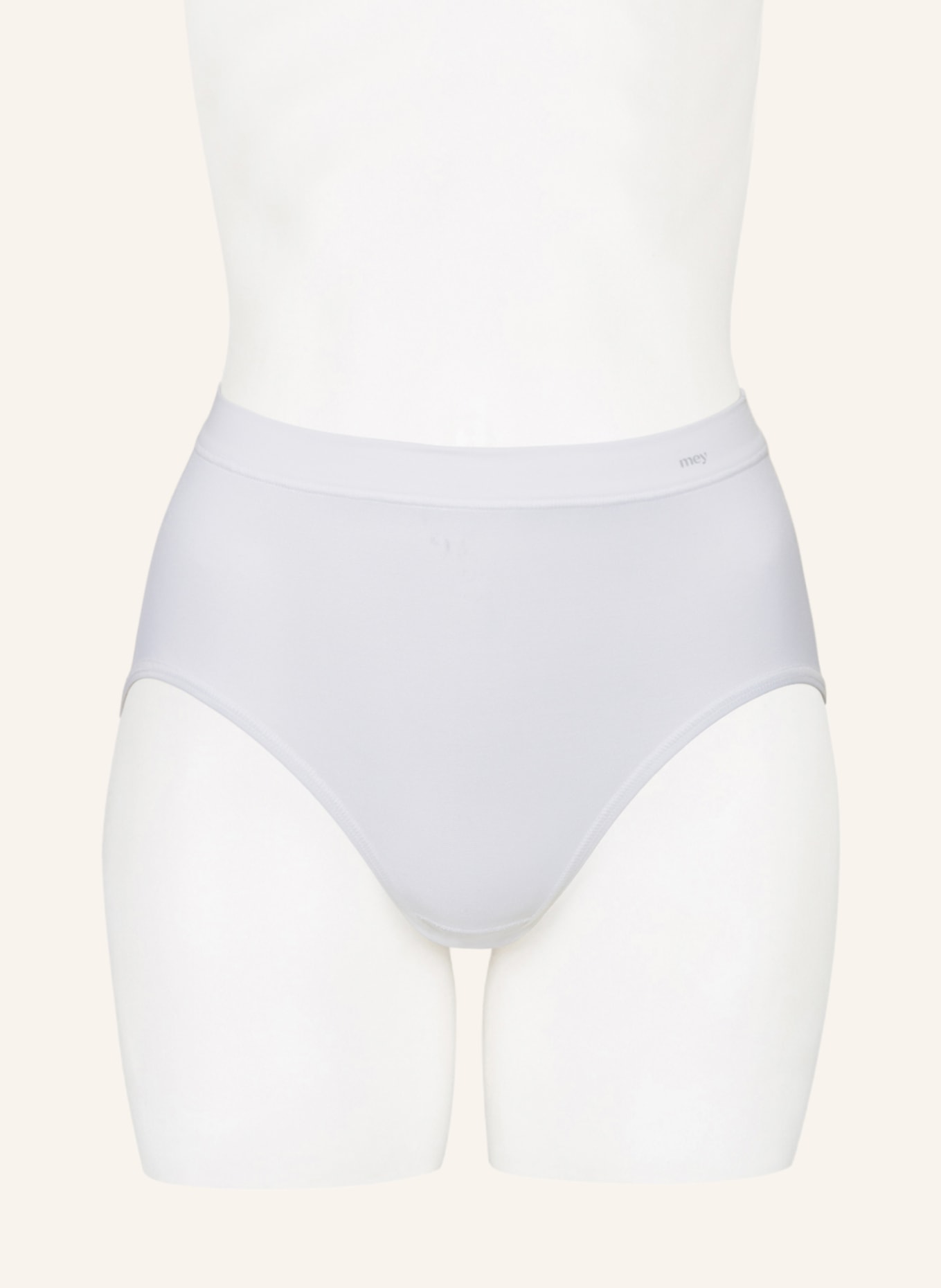 mey High-waisted brief series EMOTION, Color: WHITE (Image 2)