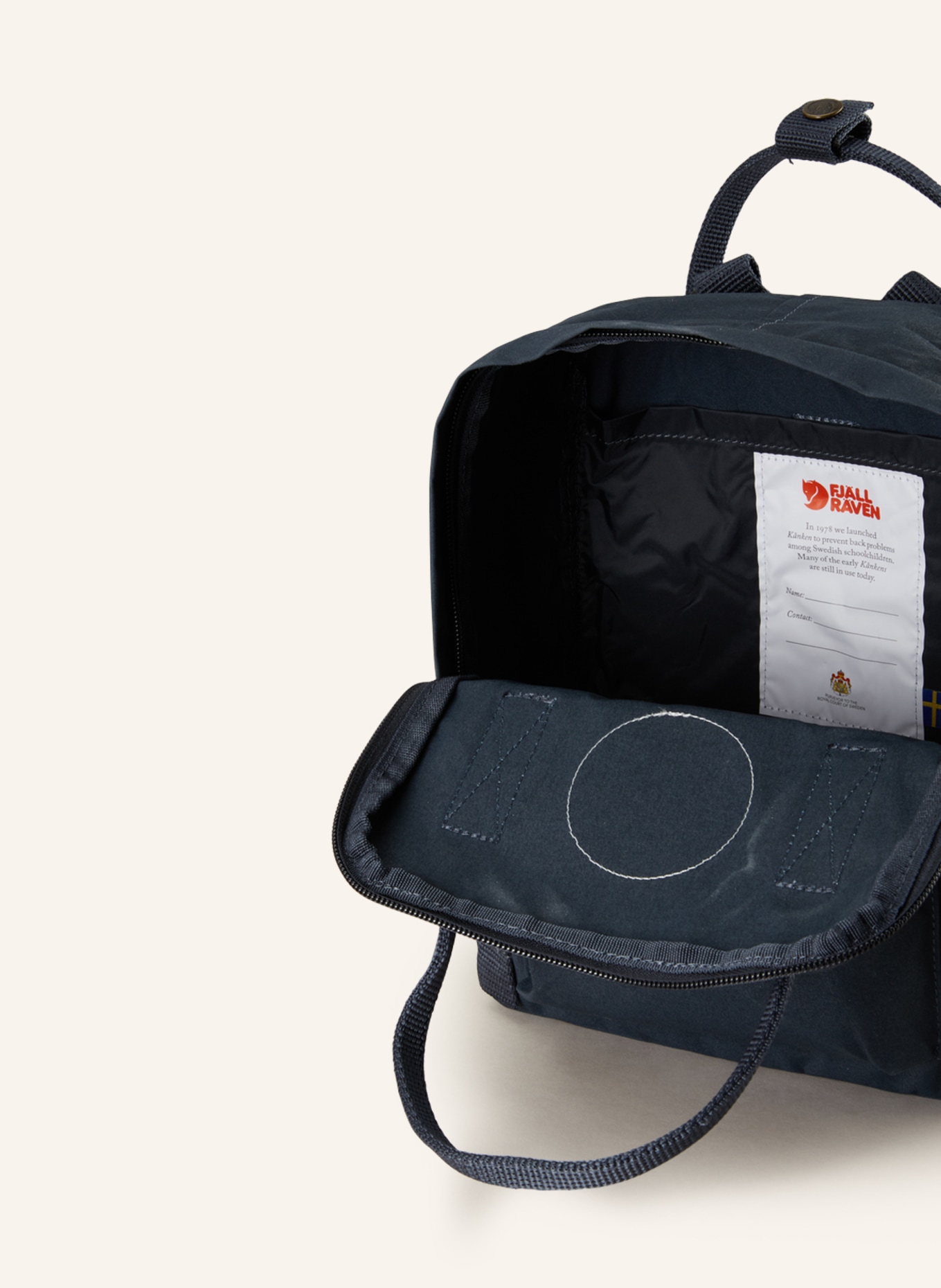 FJÄLLRÄVEN Rucksack RE-KANKEN MINI, Farbe: DUNKELBLAU (Bild 3)