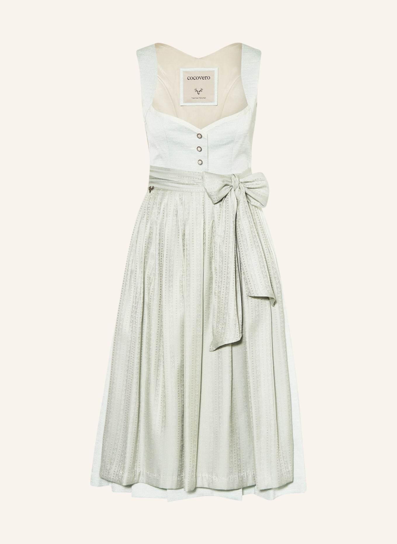 CocoVero Sukienka bawarska JOSEPHINE, Kolor: MIĘTOWY (Obrazek 1)