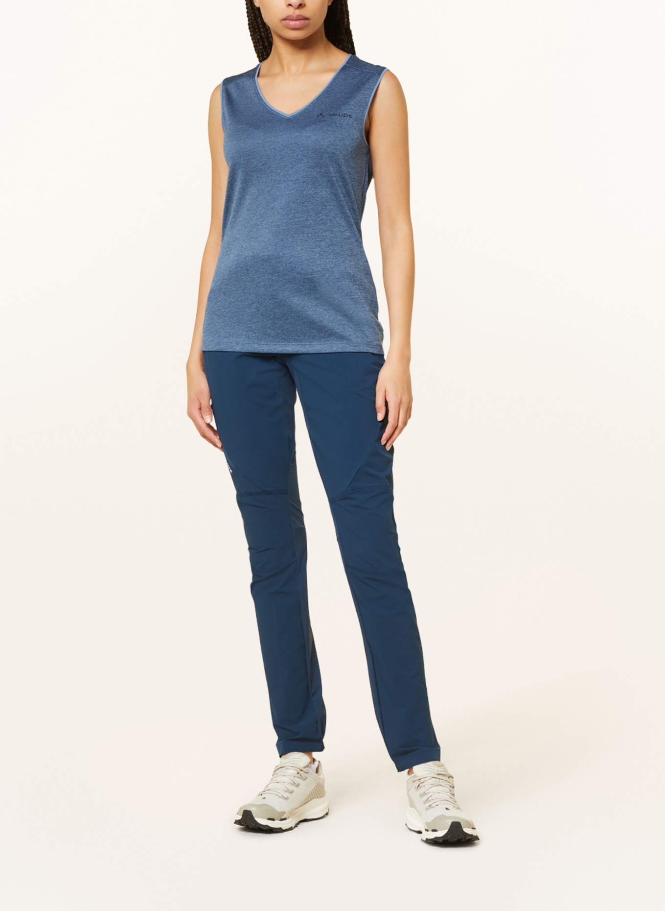 VAUDE Top ESSENTIAL: GRANATOWY