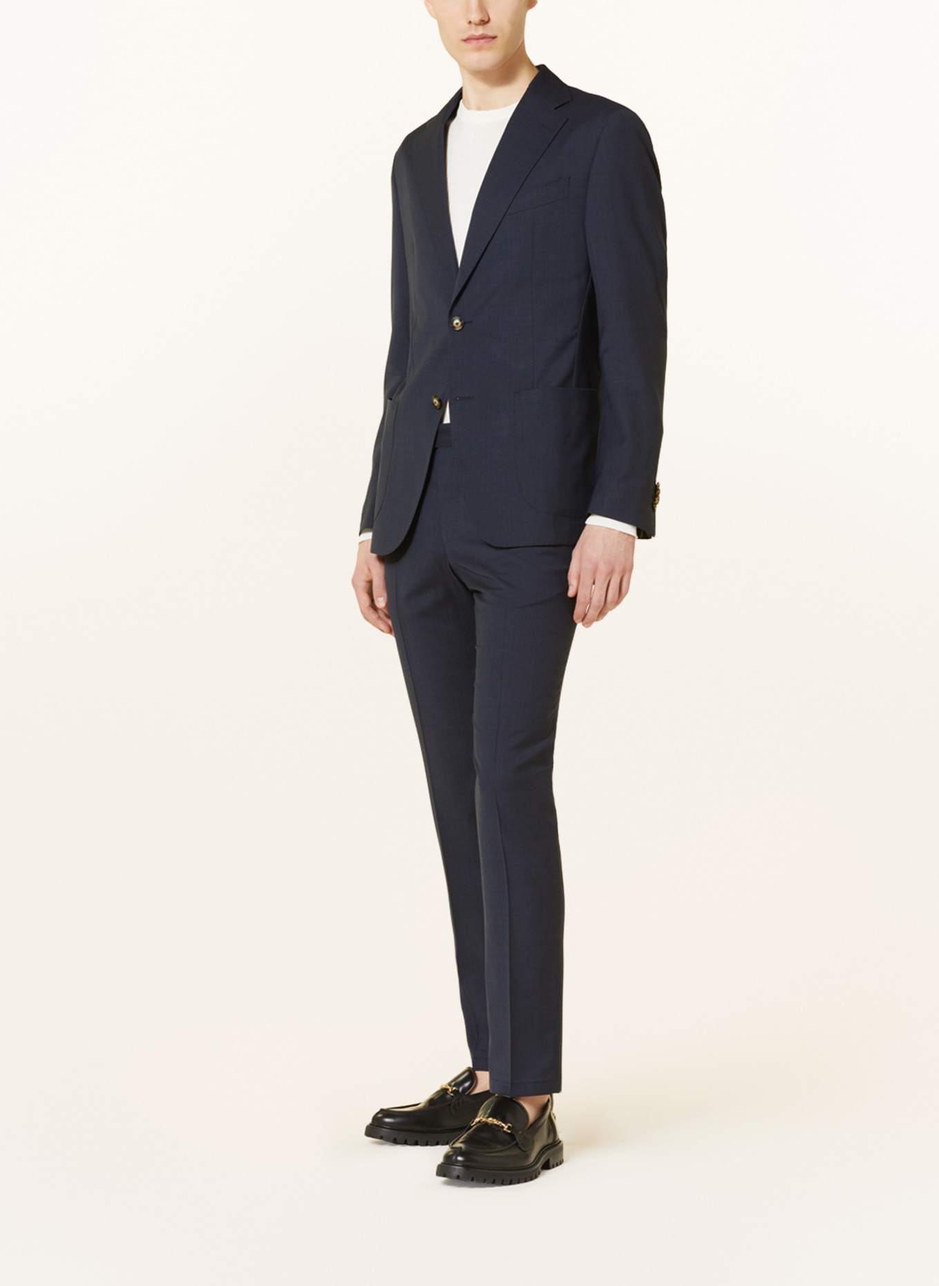 windsor. Suit trousers PESO shaped fit, Color: DARK BLUE (Image 2)