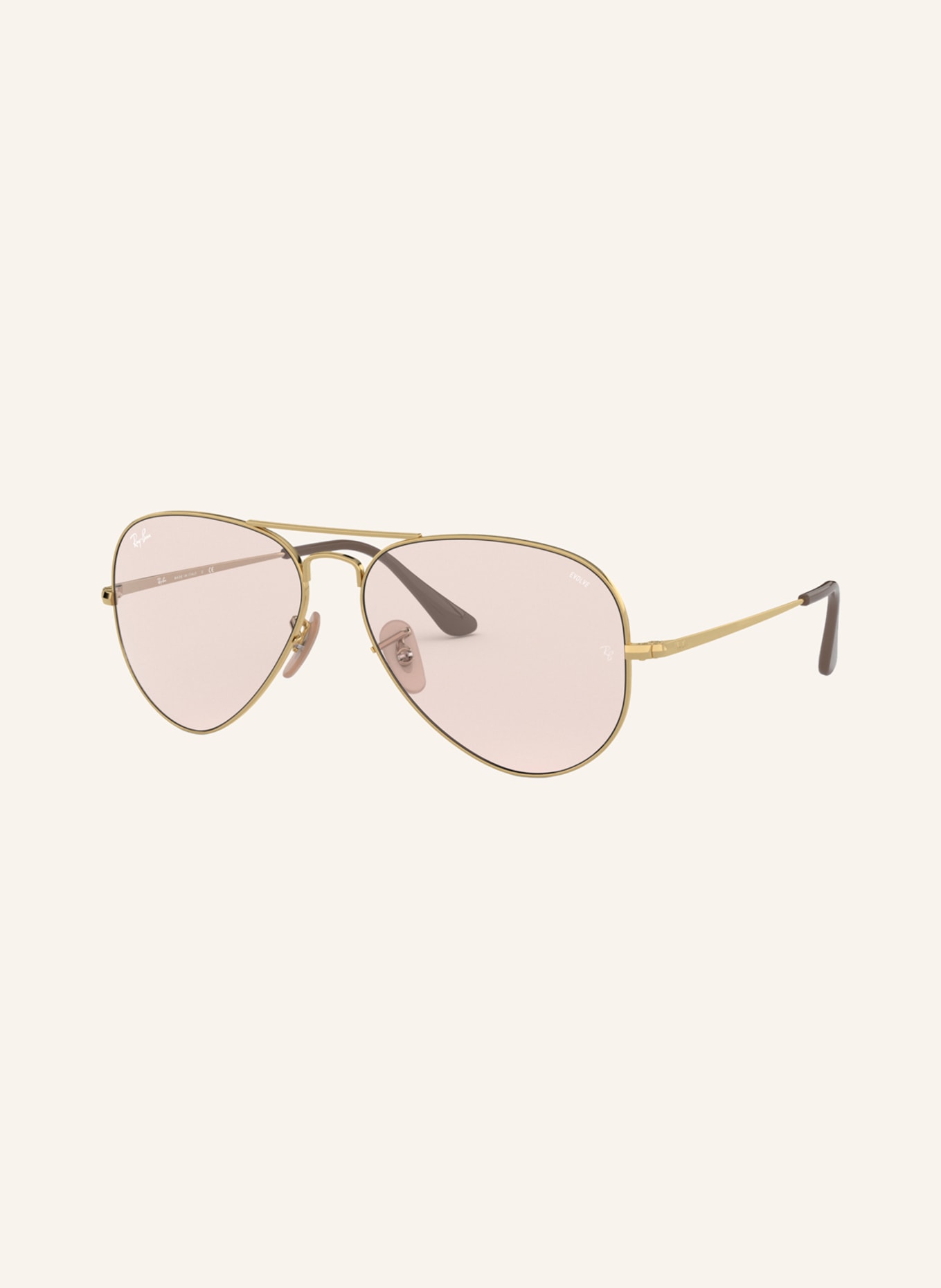 Ray-Ban Sonnenbrille RB3689 , Farbe: 001/T5 - GOLD/ HELLROSA (Bild 1)