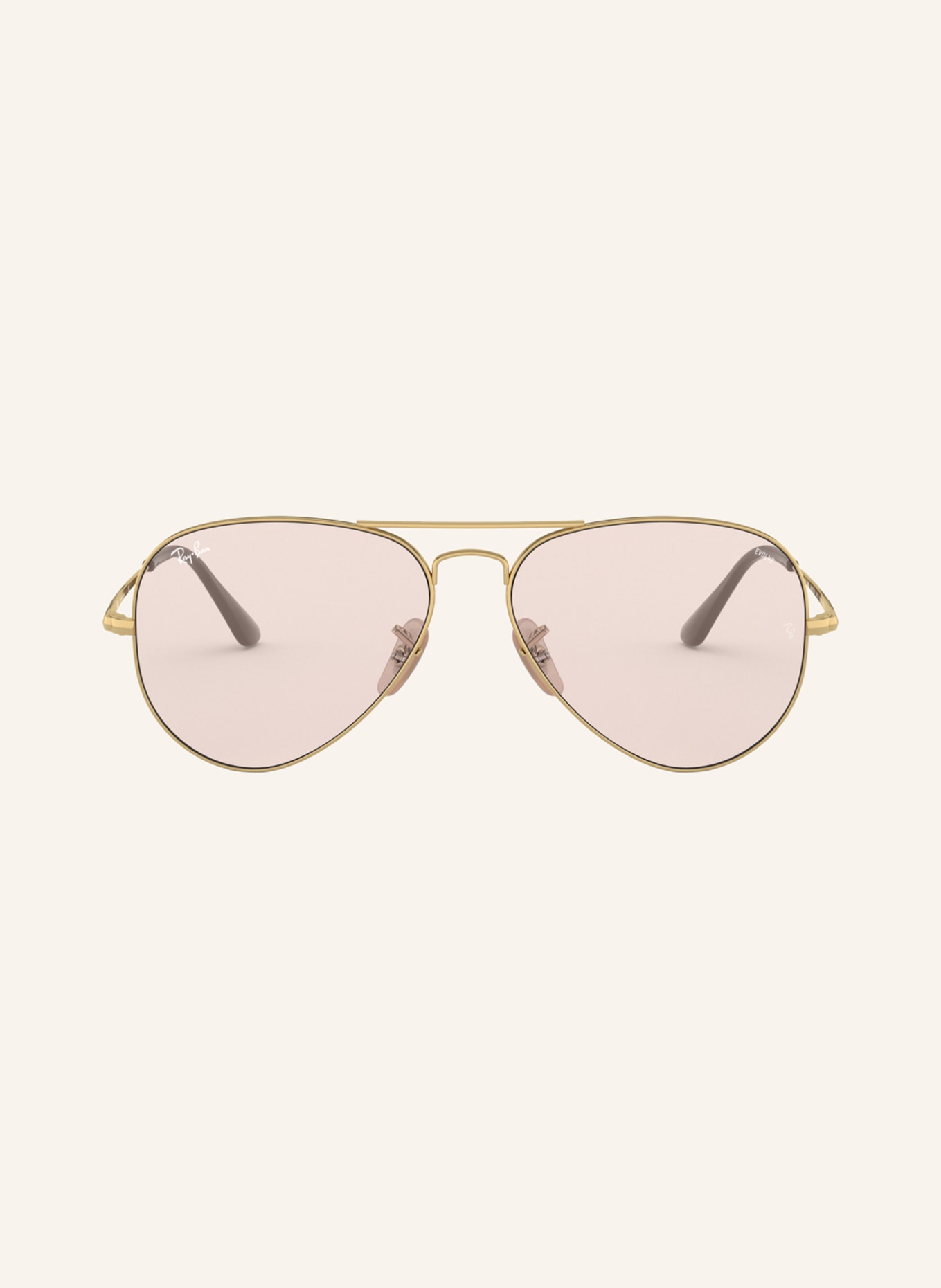 Ray-Ban Sunglasses RB3689 , Color: 001/T5 - GOLD/ LIGHT PINK (Image 2)