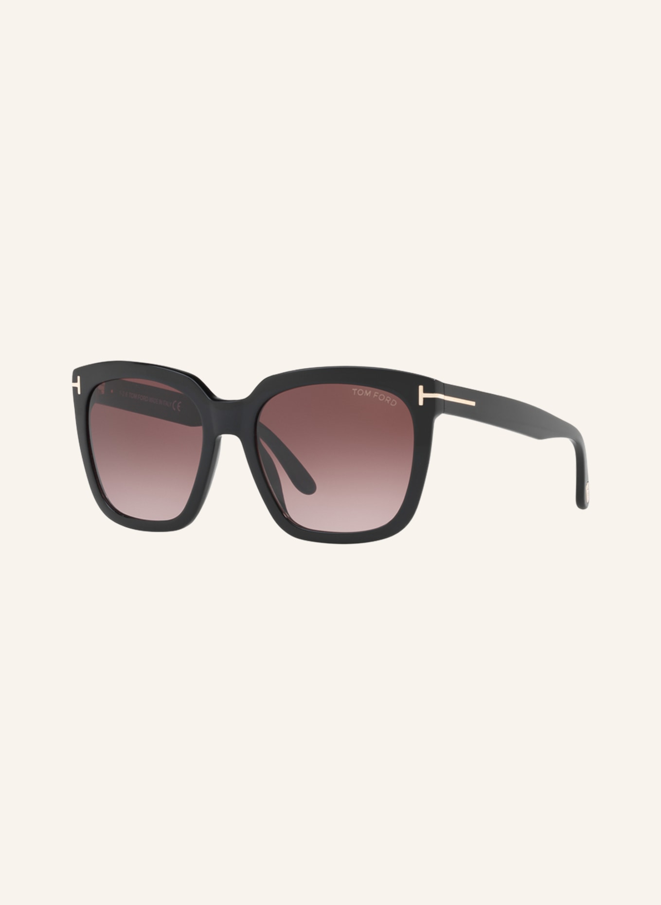 TOM FORD Sunglasses TR000806, Color: 1330F1 - BLACK/PINK GRADIENT (Image 1)