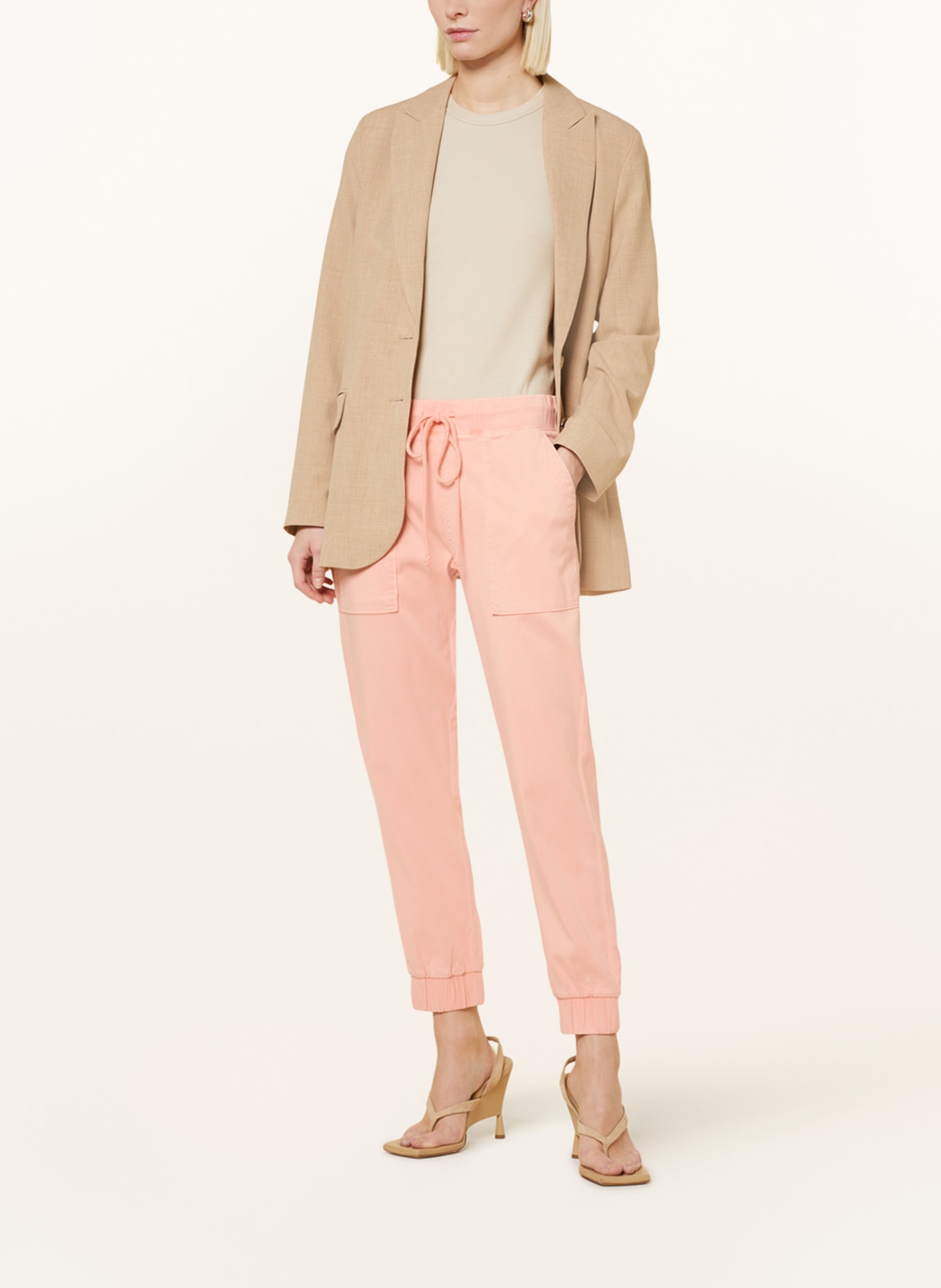 bella dahl Pants in jogger style, Color: SALMON (Image 2)