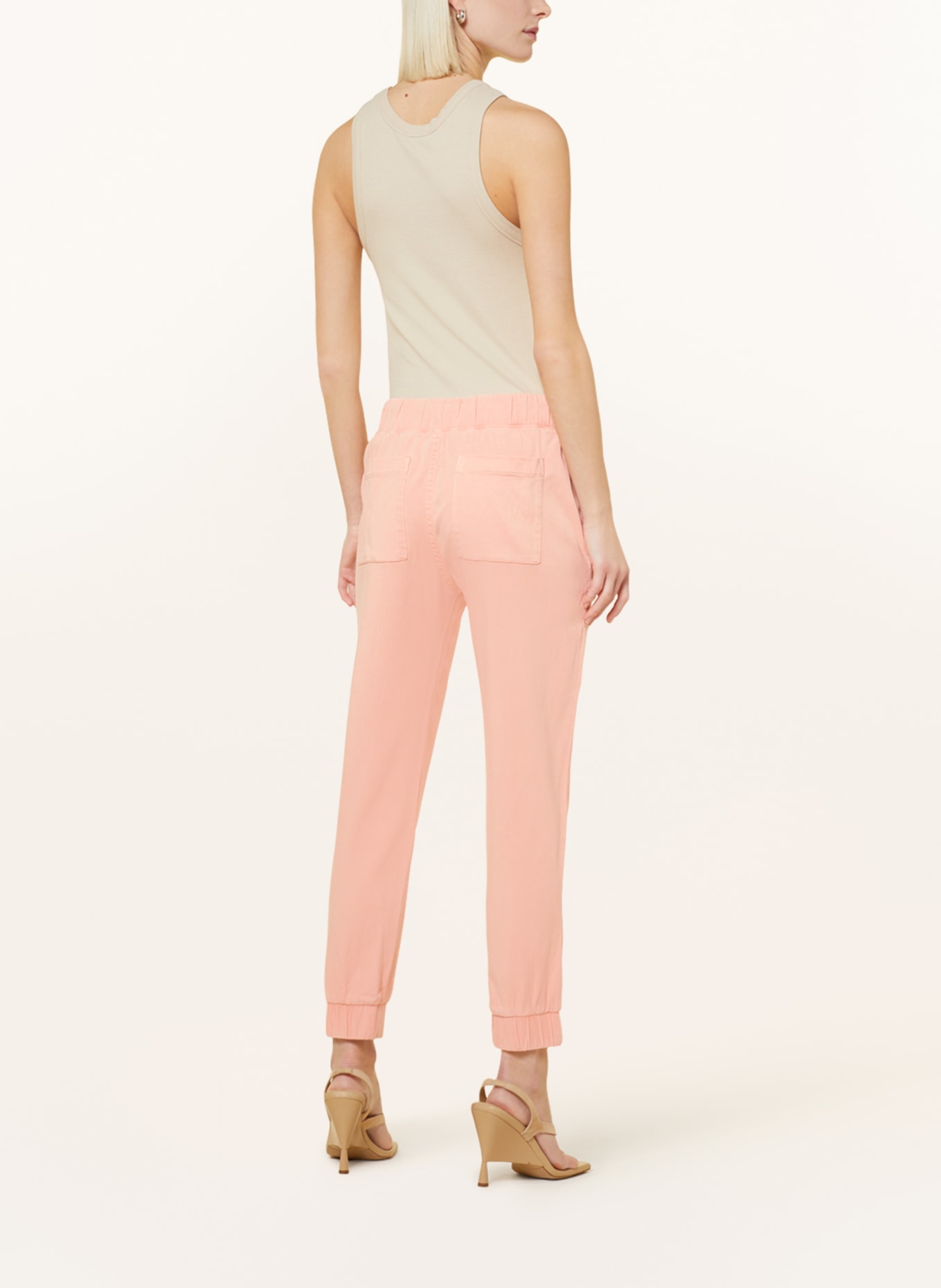 bella dahl Pants in jogger style, Color: SALMON (Image 3)