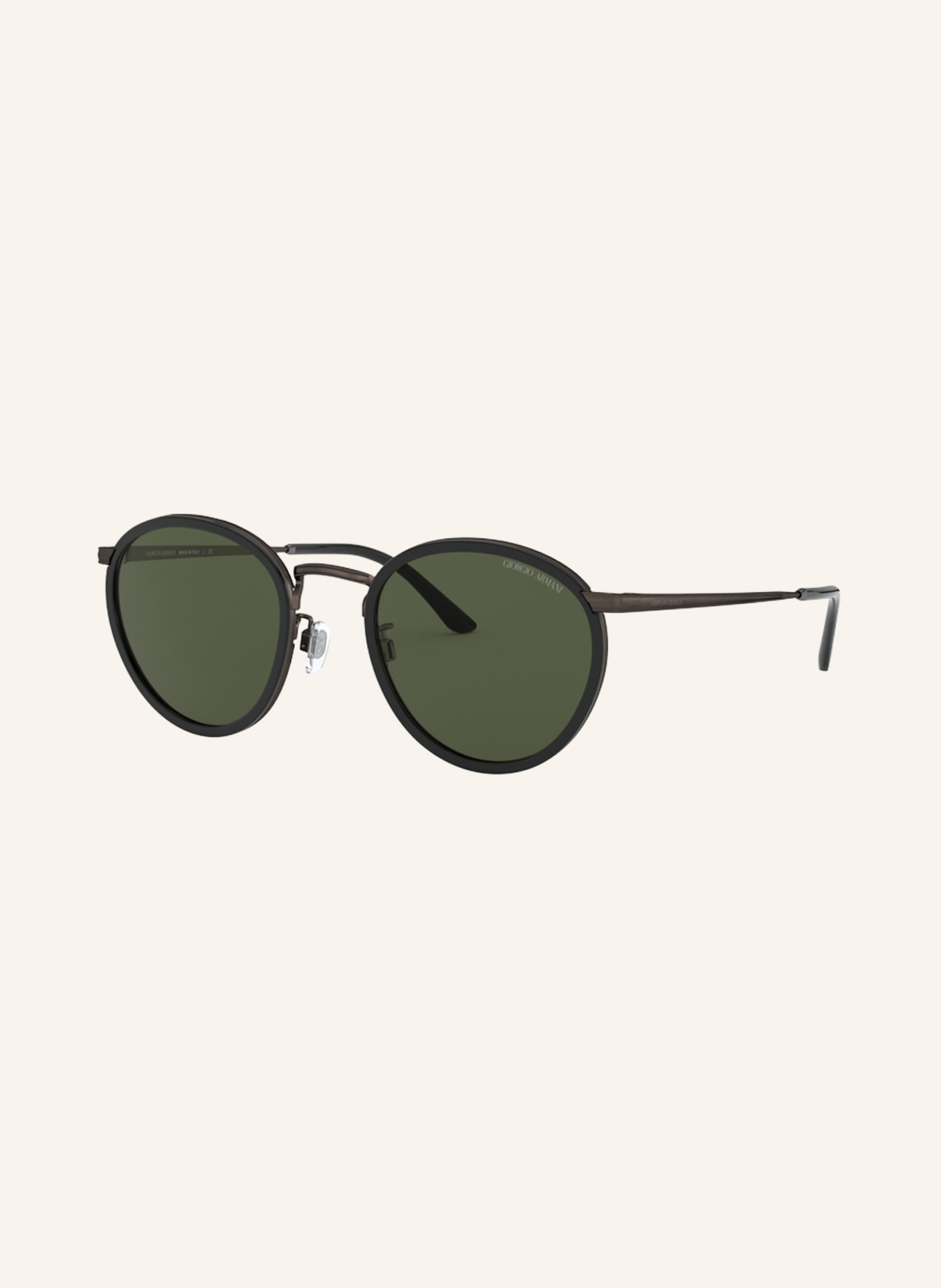 EMPORIO ARMANI Sunglasses AR101M, Color: BLACK/ DARK GREEN (Image 1)