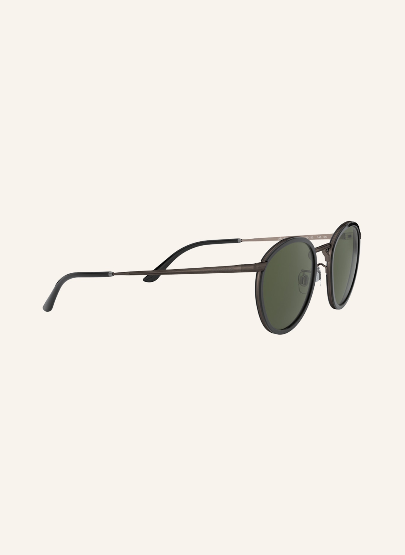 EMPORIO ARMANI Sunglasses AR101M, Color: BLACK/ DARK GREEN (Image 3)