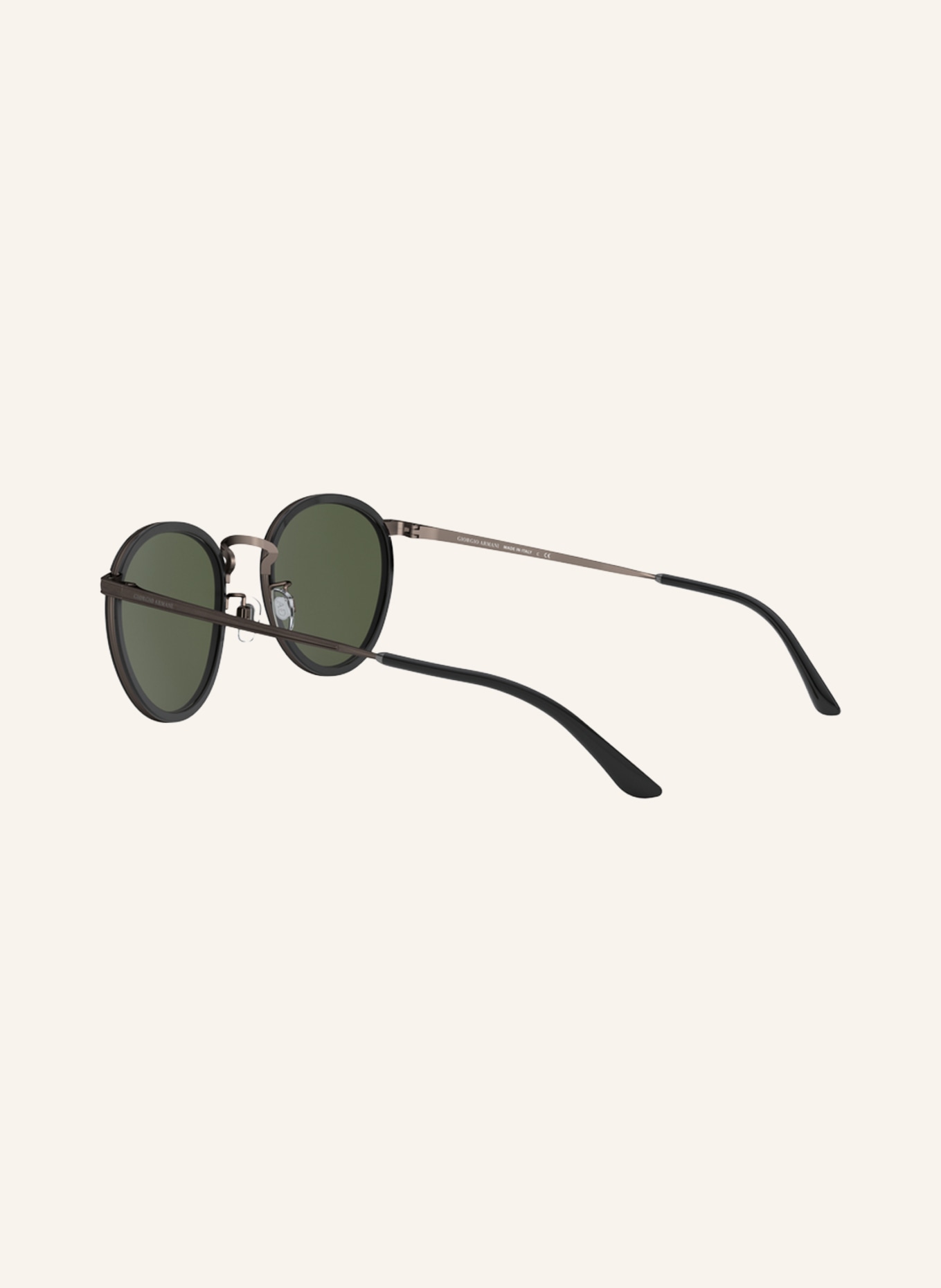 EMPORIO ARMANI Sunglasses AR101M, Color: BLACK/ DARK GREEN (Image 4)
