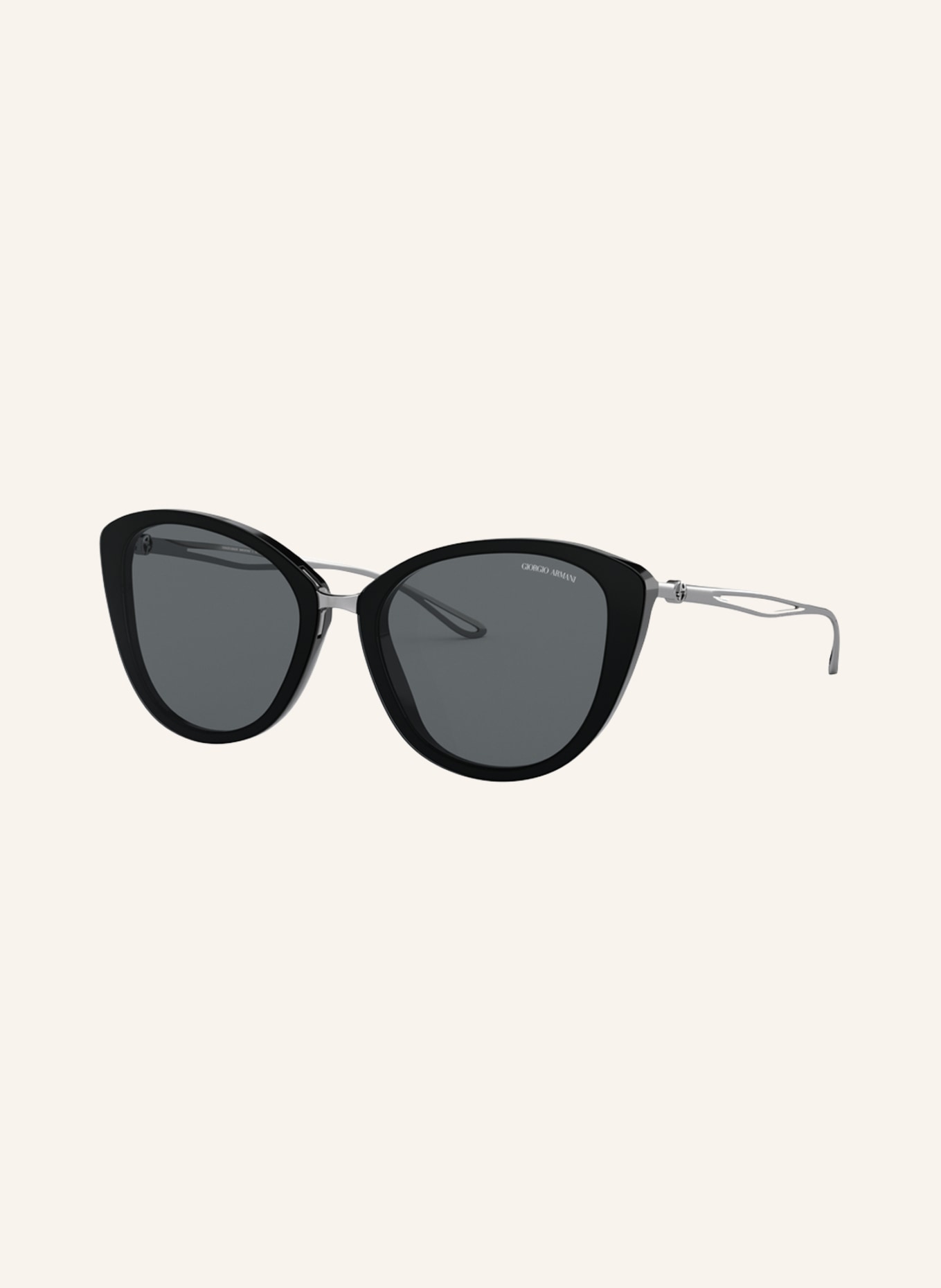 EMPORIO ARMANI Sunglasses AR 8123, Color: 500187 - BLACK/ SILVER MIRRORED (Image 1)